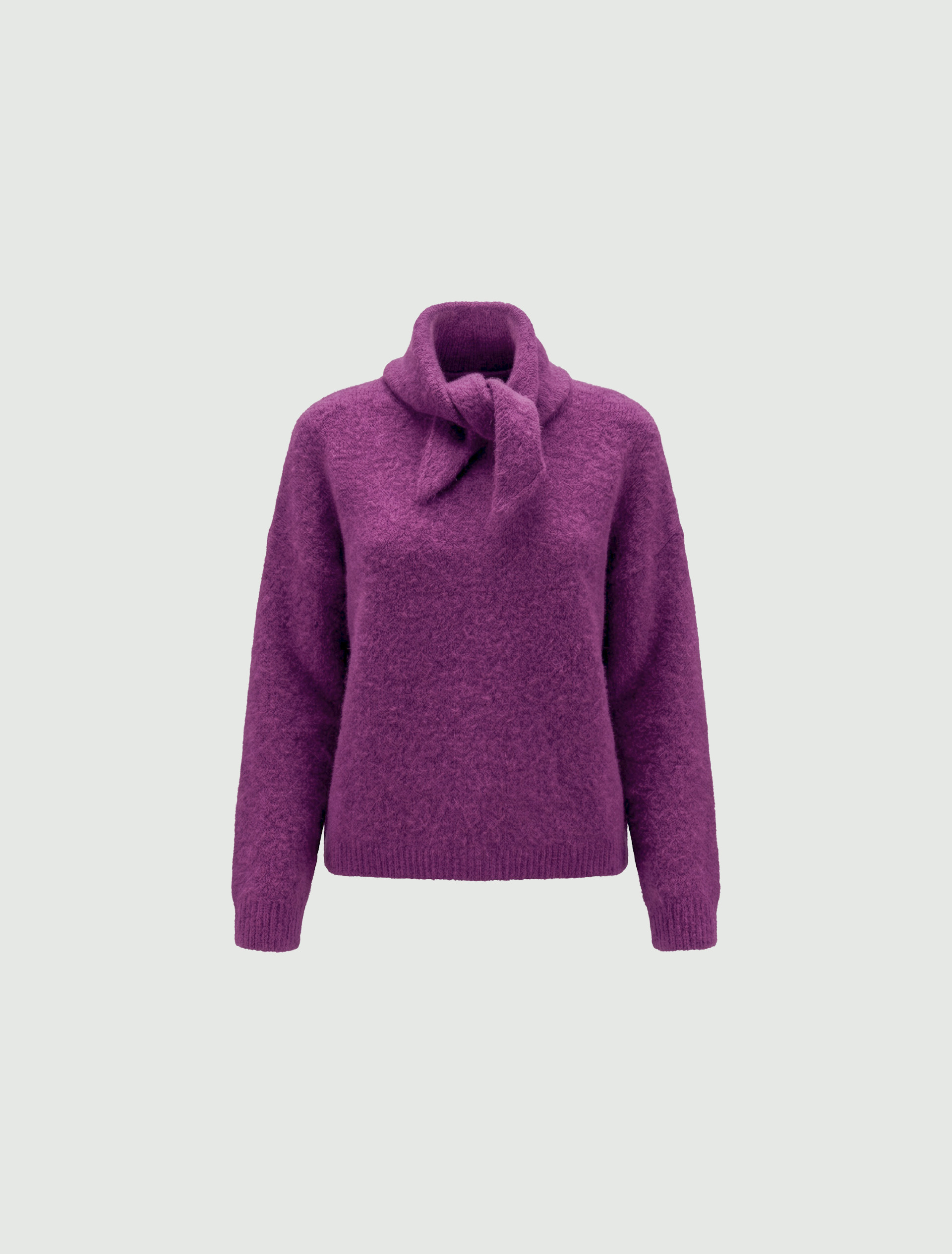 Oversized jumper with bandana - LILAC - Emme - 6