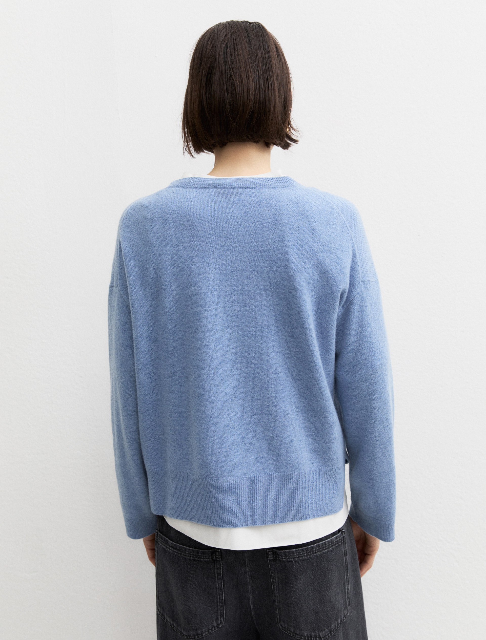 Pure wool jumper - SKY BLUE - Emme - 2