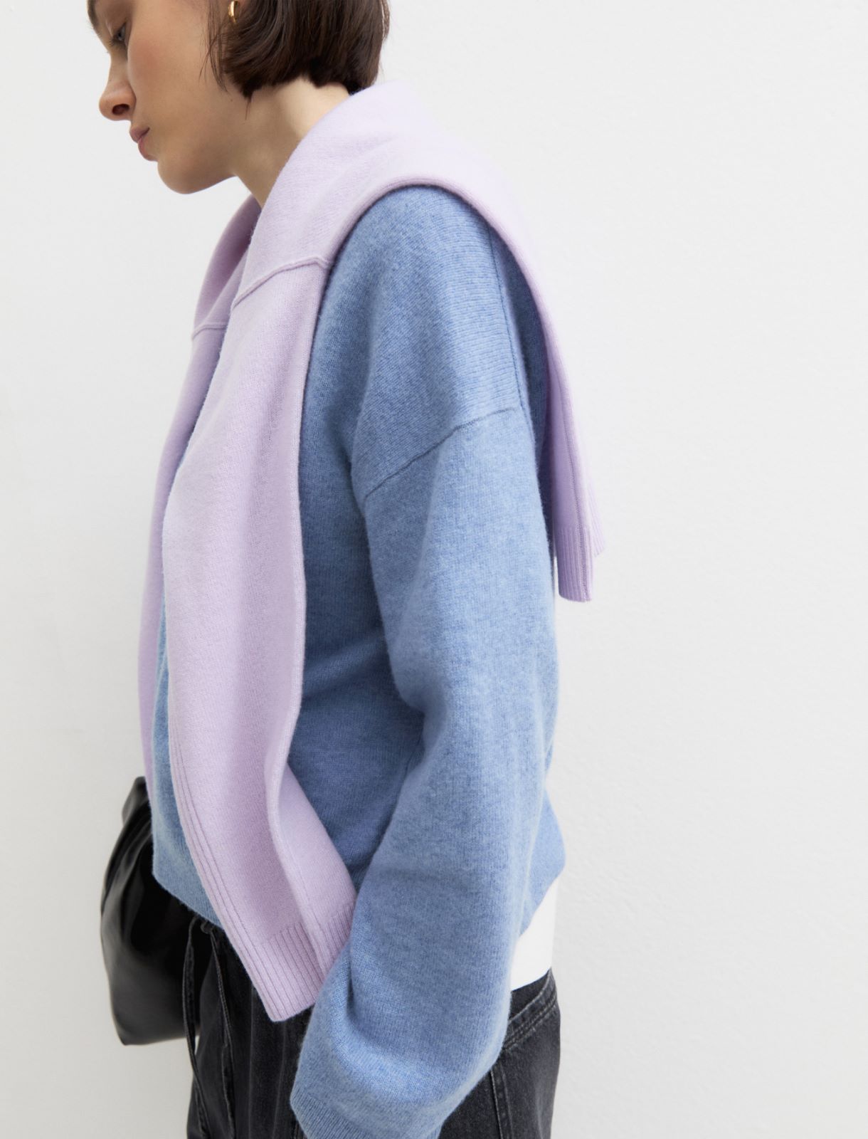 Pure wool jumper - SKY BLUE - Emme - 3