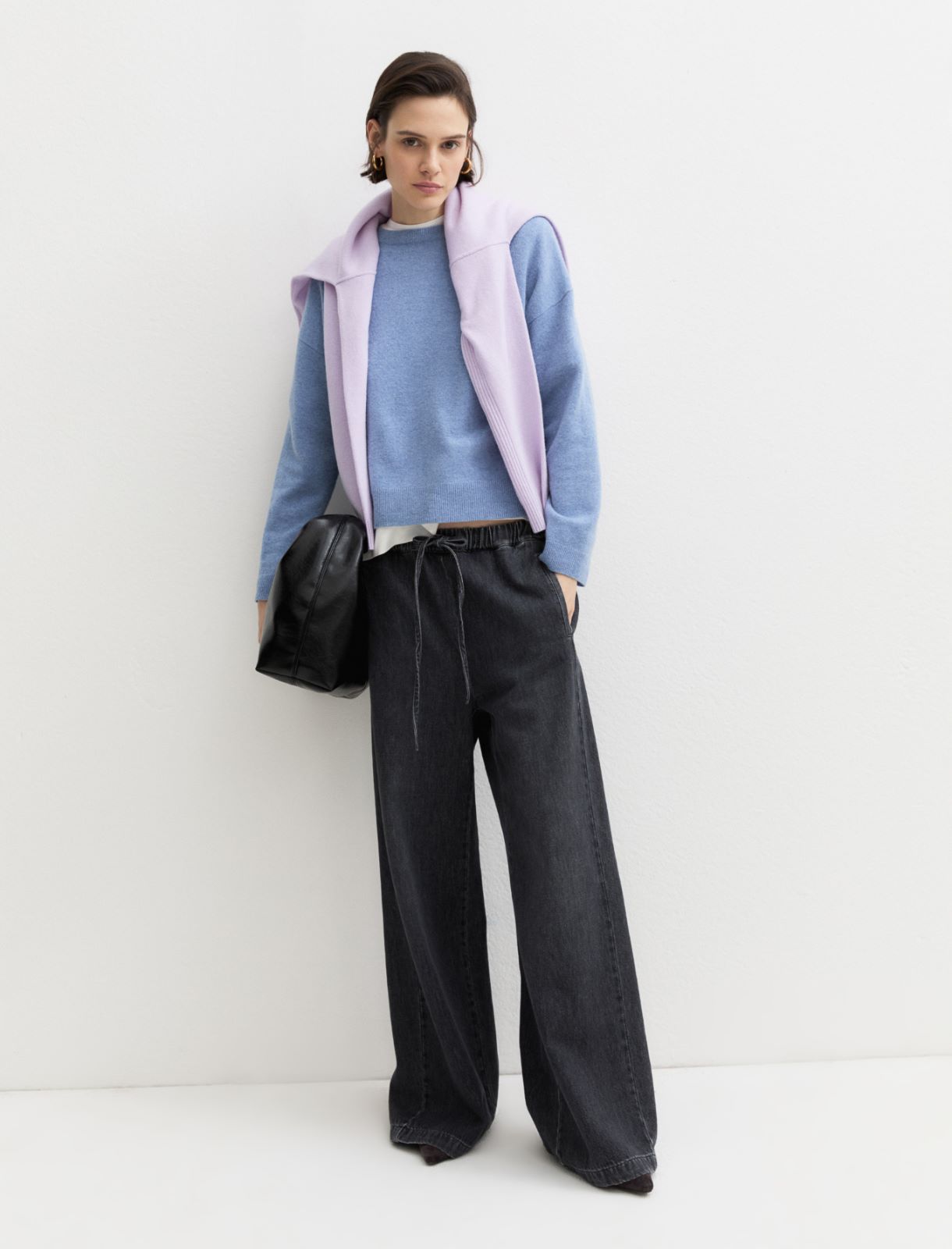 Pure wool jumper - SKY BLUE - Emme