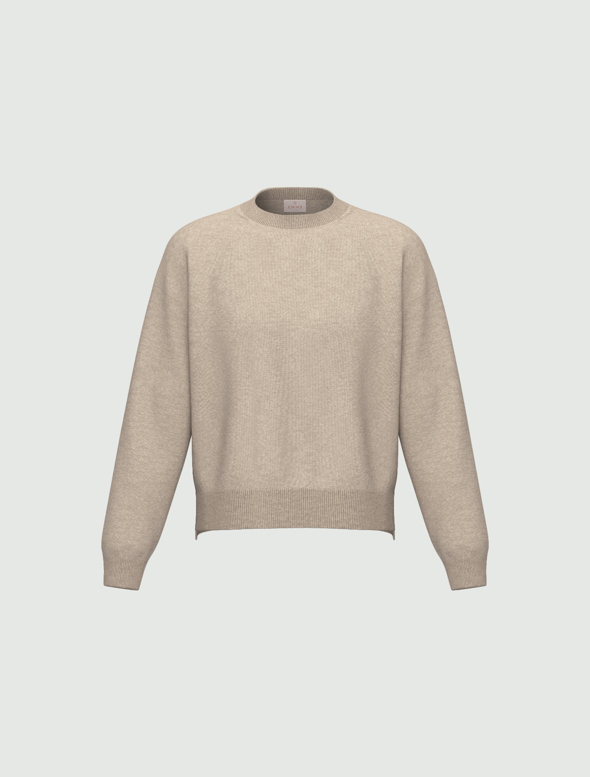 Maglia in pura lana - BEIGE - Emme - 6