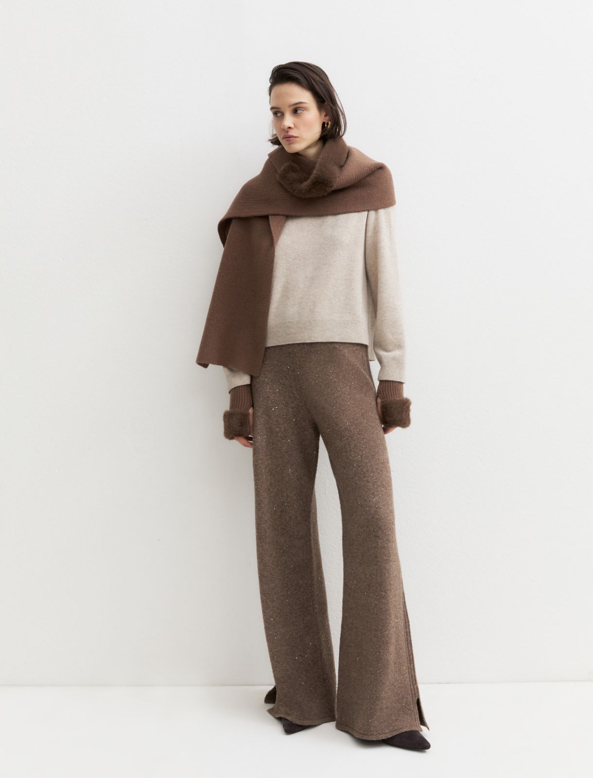 Maglia in pura lana - BEIGE - Emme