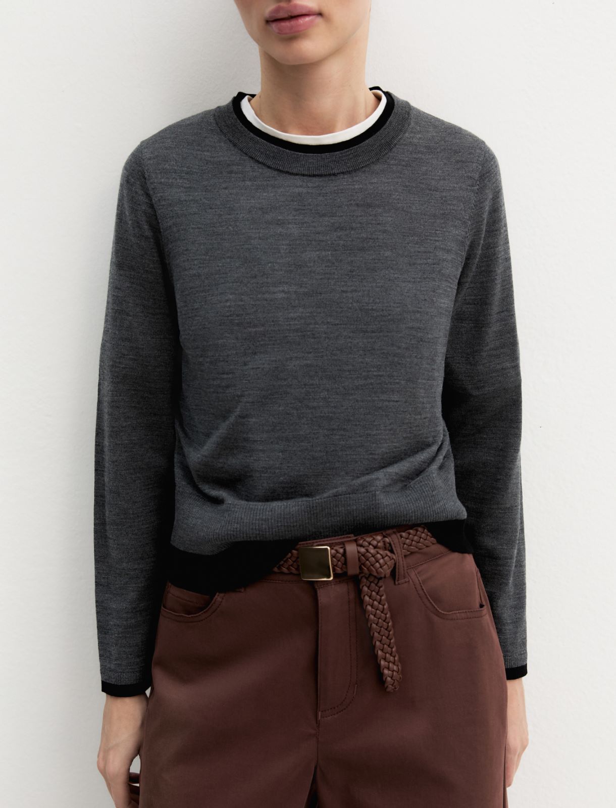 Maglia in pura lana - GRIGIO MEDIO - Emme - 6