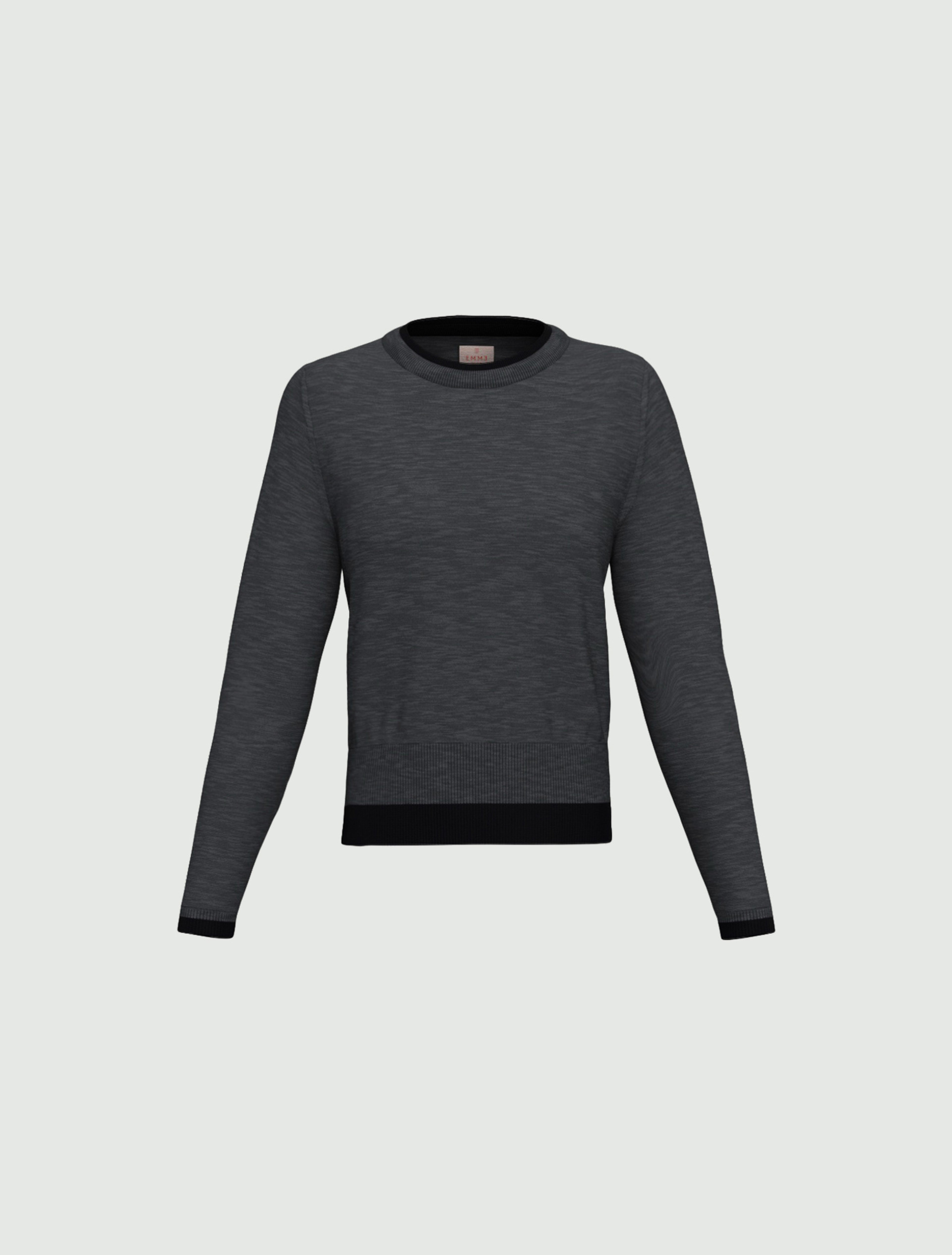 Maglia in pura lana - GRIGIO MEDIO - Emme - 4
