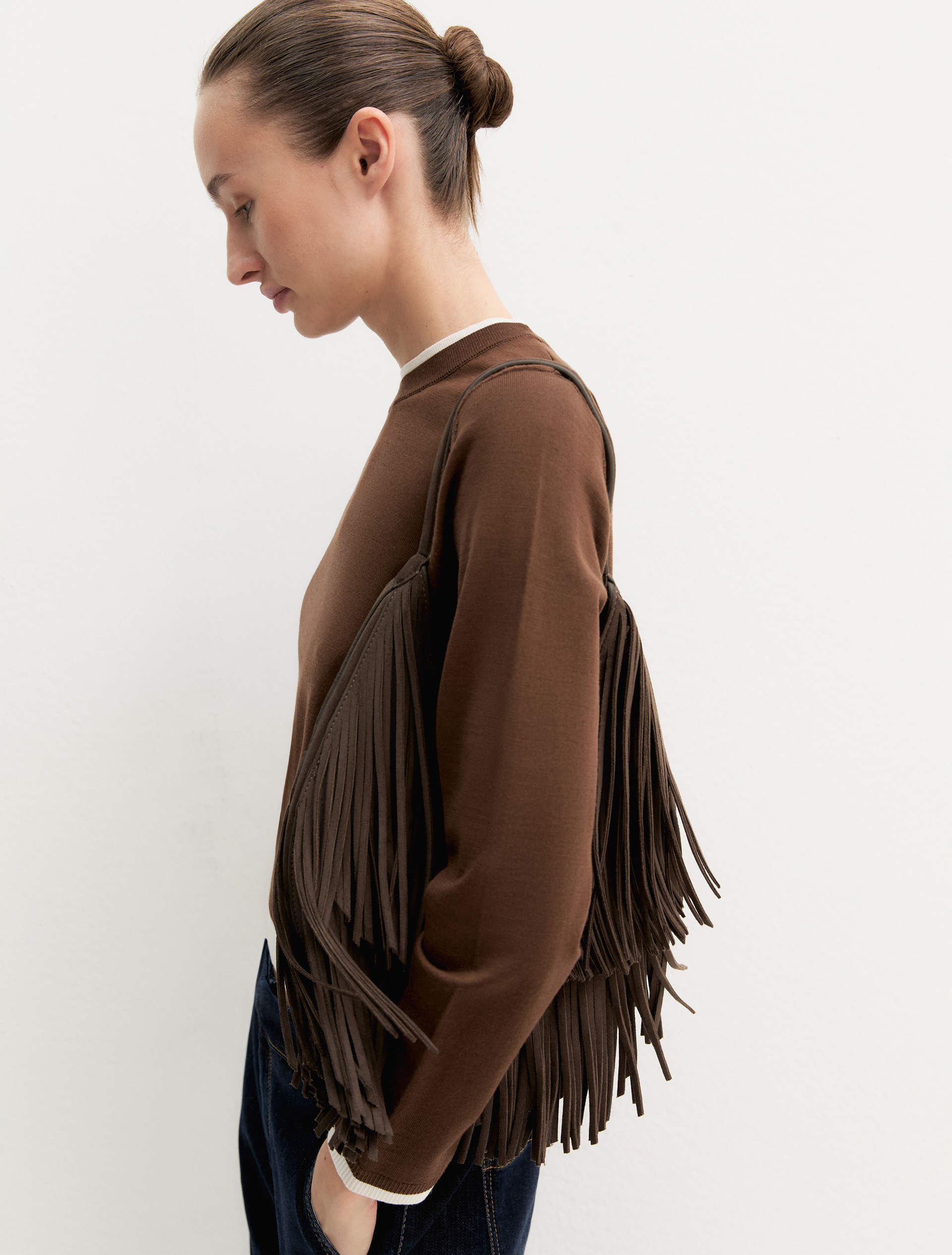 Maglia in pura lana - BRUCIATO - Emme - 3