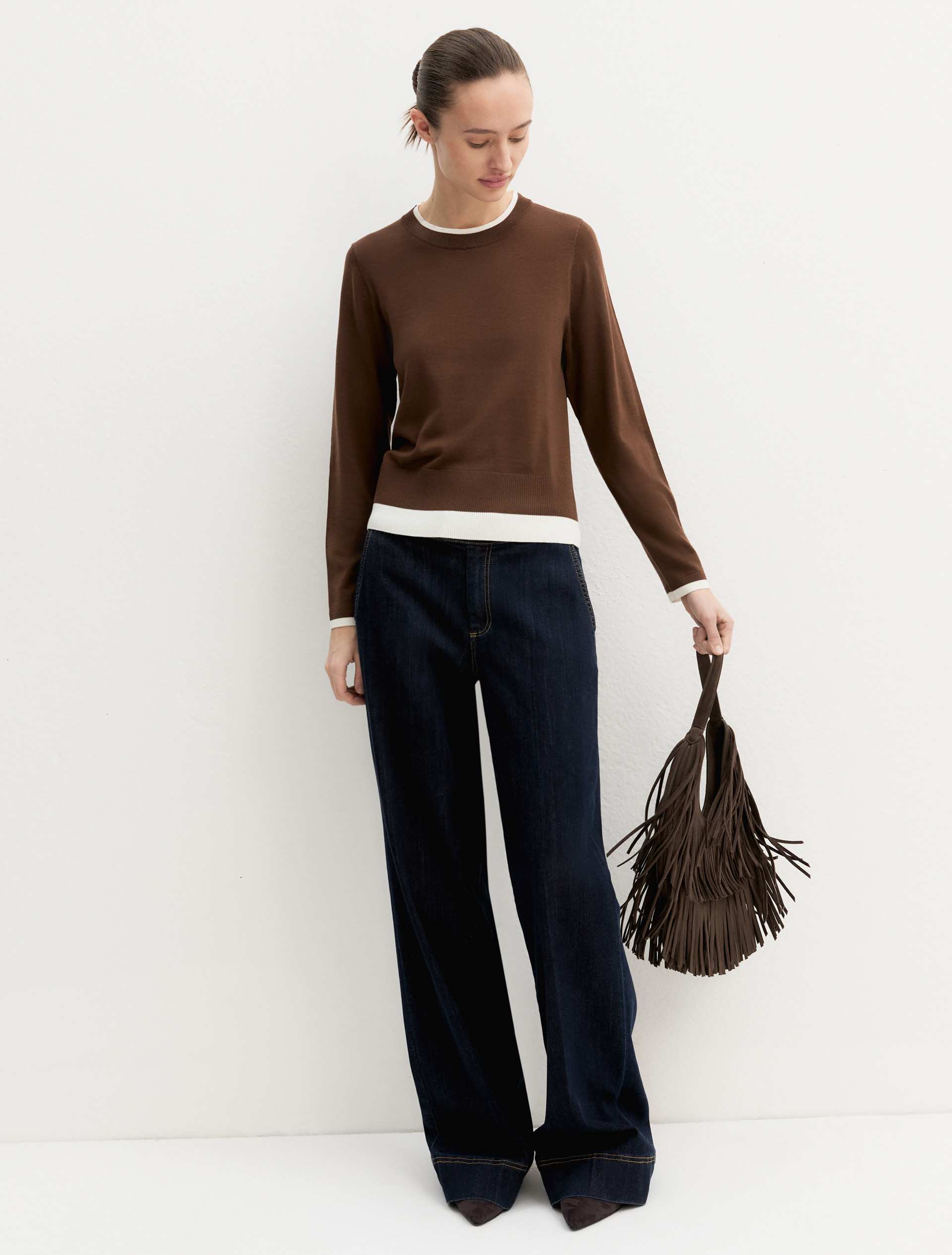 Maglia in pura lana - BRUCIATO - Emme - 1
