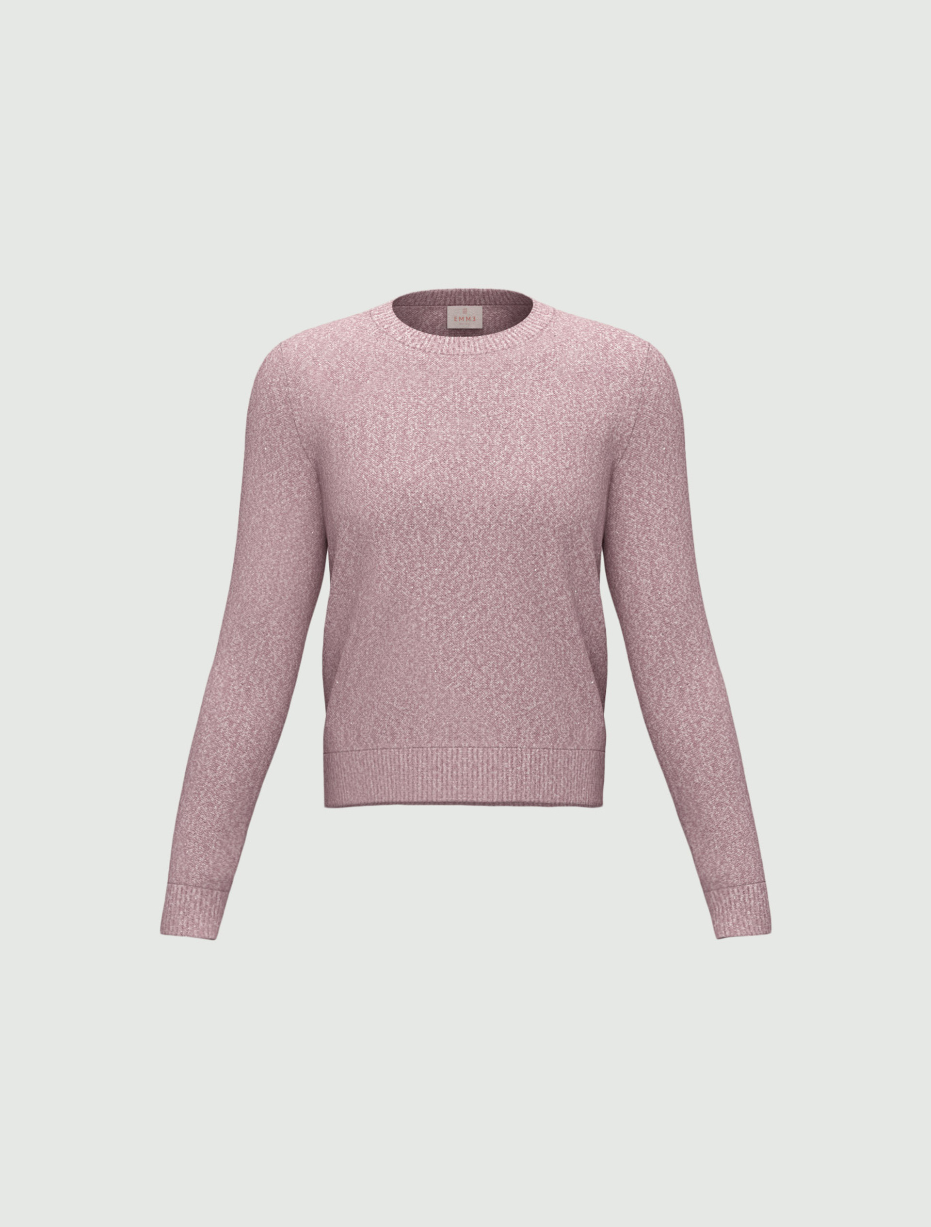 Maglia girocollo con paillette - ROSA - Emme - 6