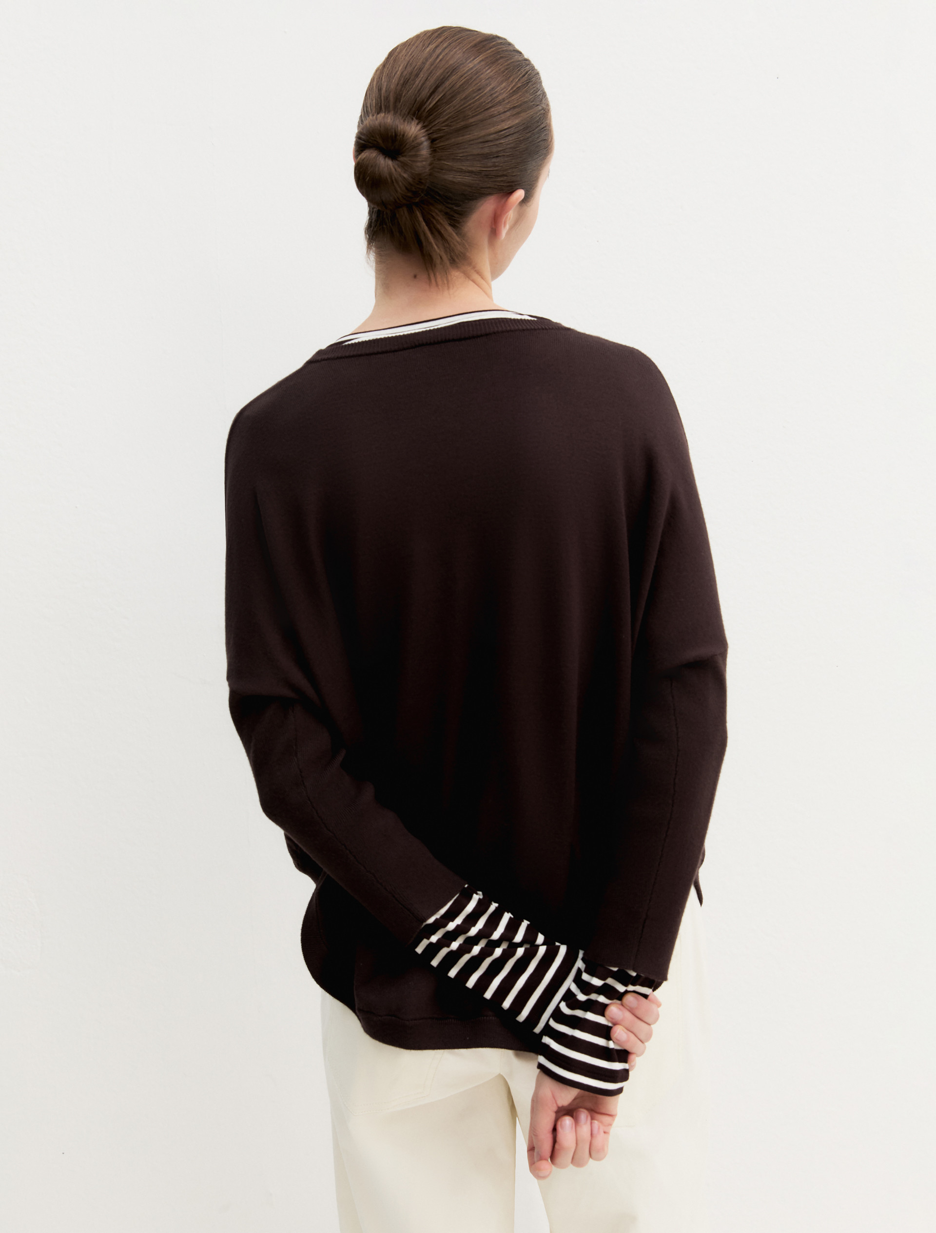 Maglia over in viscosa stretch - TESTA DI MORO - Emme - 2