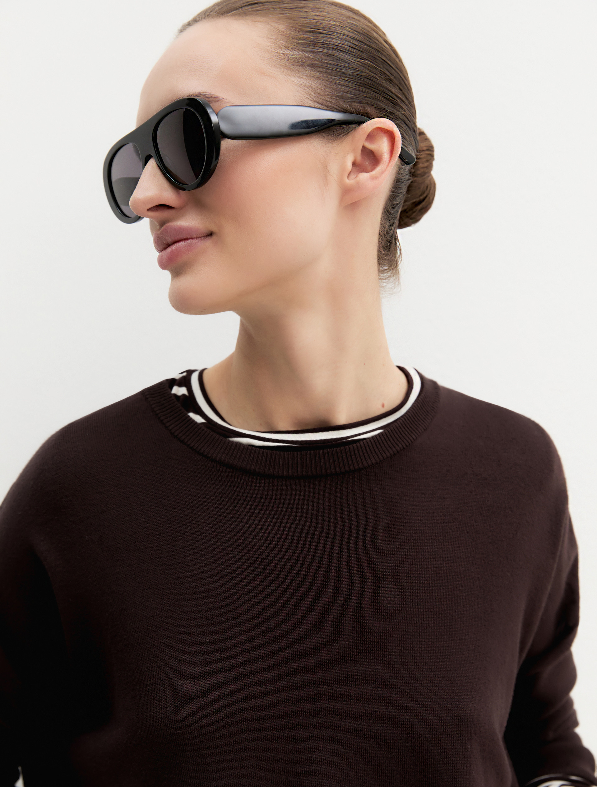 Maglia over in viscosa stretch - TESTA DI MORO - Emme - 5