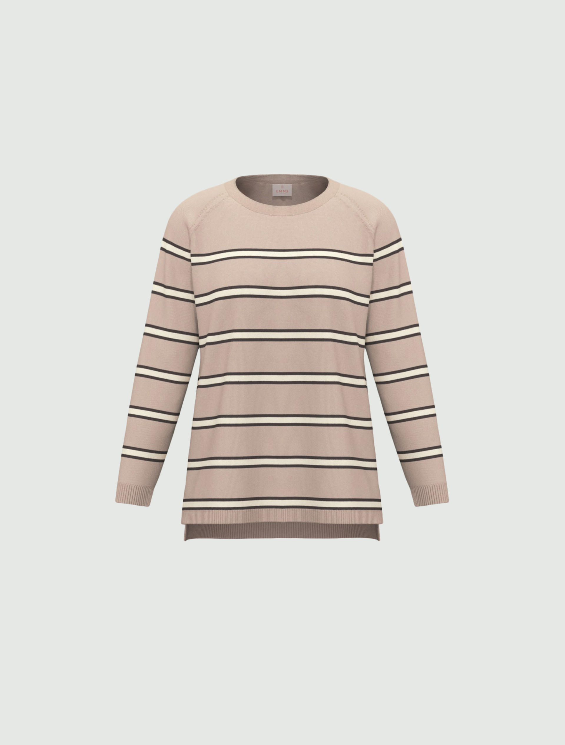 Stretch viscose jumper - SAND - Emme - 5