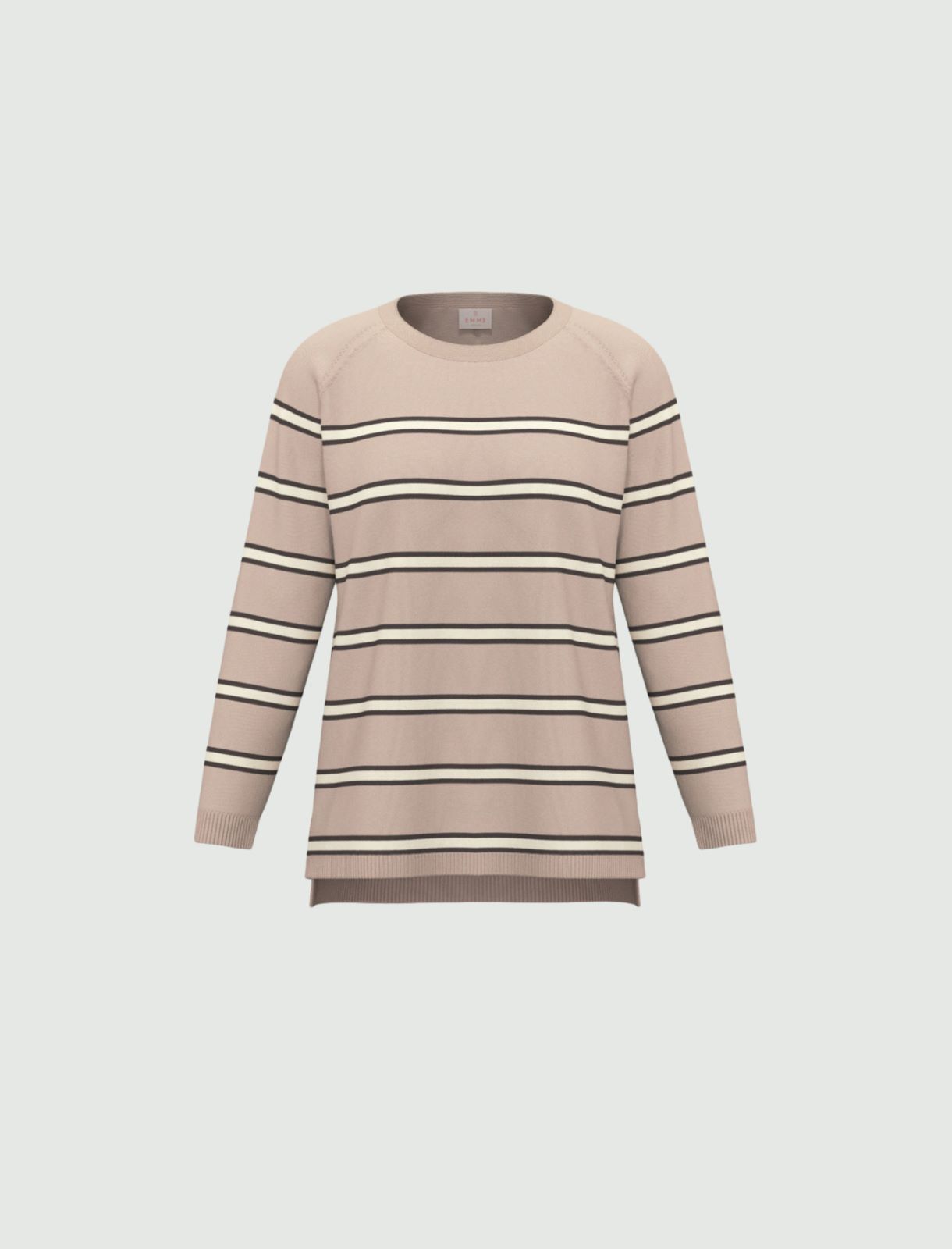 Stretch viscose jumper - SAND - Emme - 5