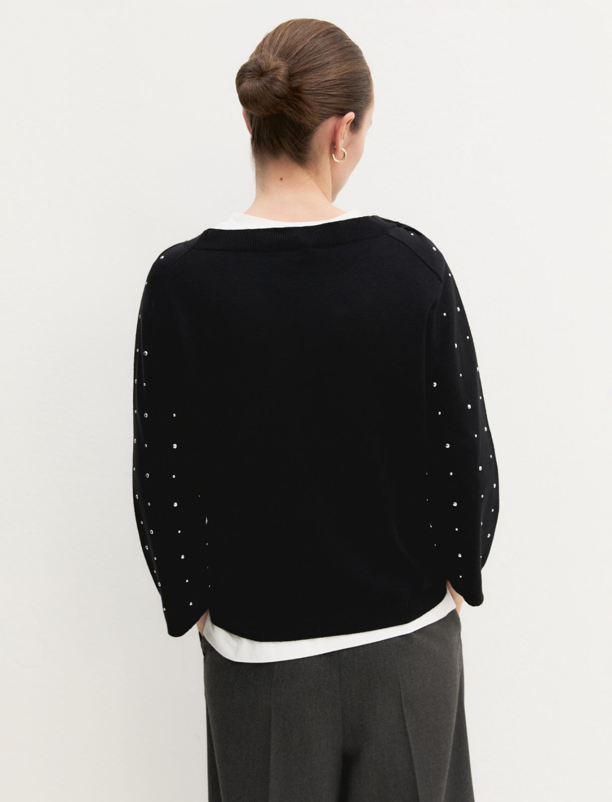 Maglia con applicazioni - NERO - Emme - 2