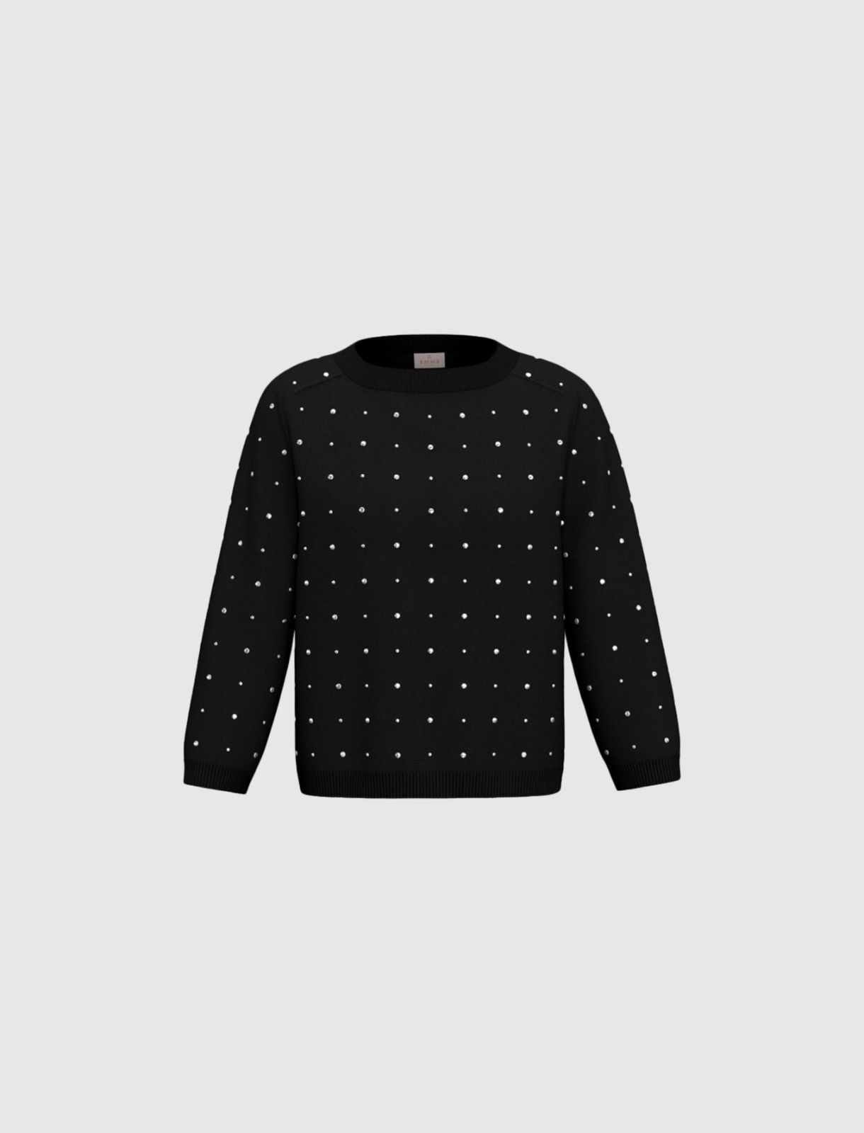 Maglia con applicazioni - NERO - Emme - 6