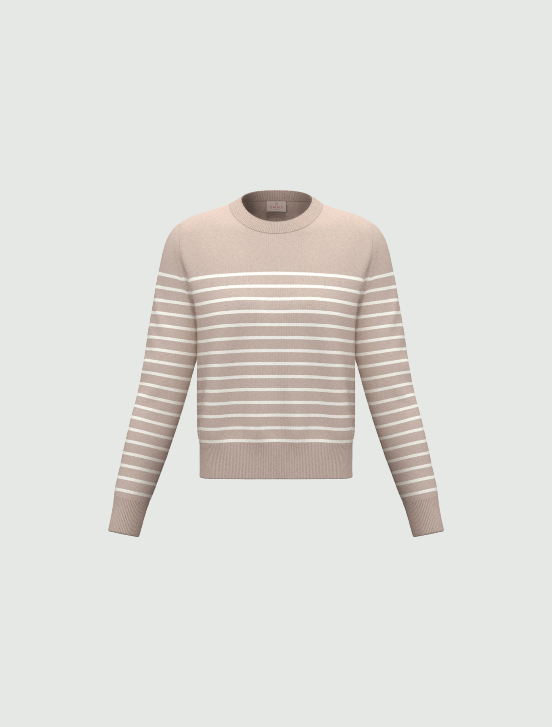 Maglia in lana e cashmere - BEIGE - Emme - 7