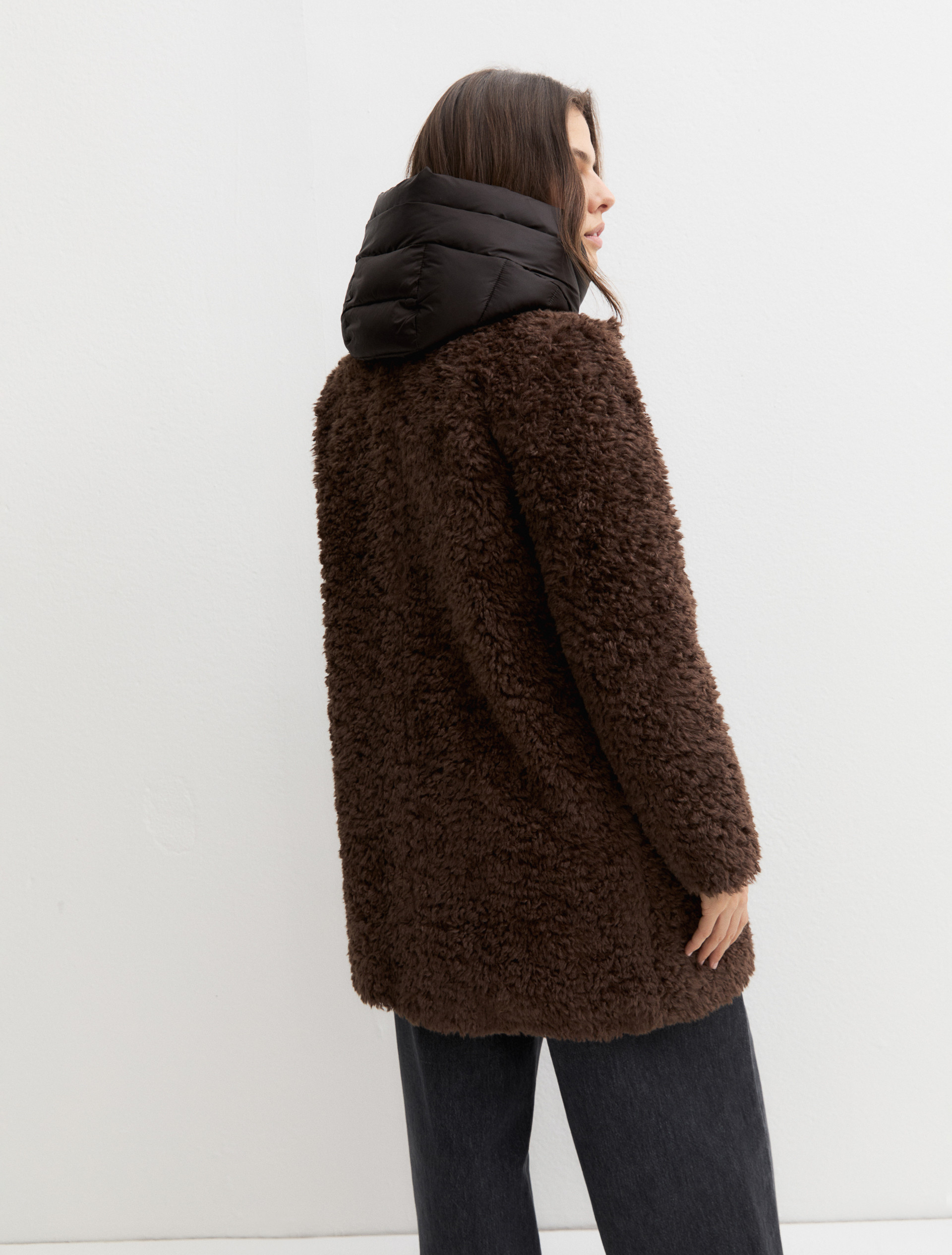 Coat with detachable hood and bib - TURTLEDOVE - Emme - 3