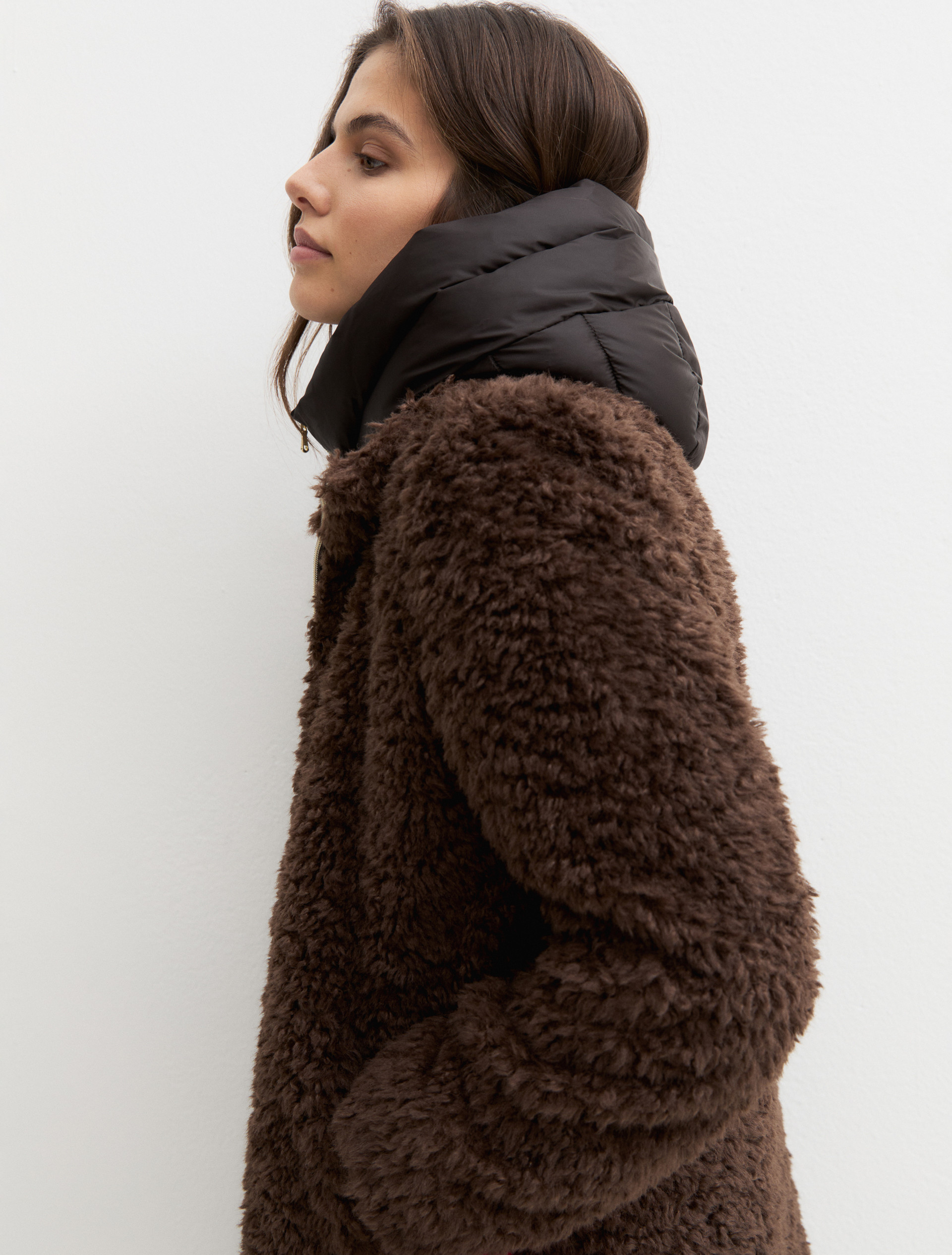 Coat with detachable hood and bib - TURTLEDOVE - Emme - 6
