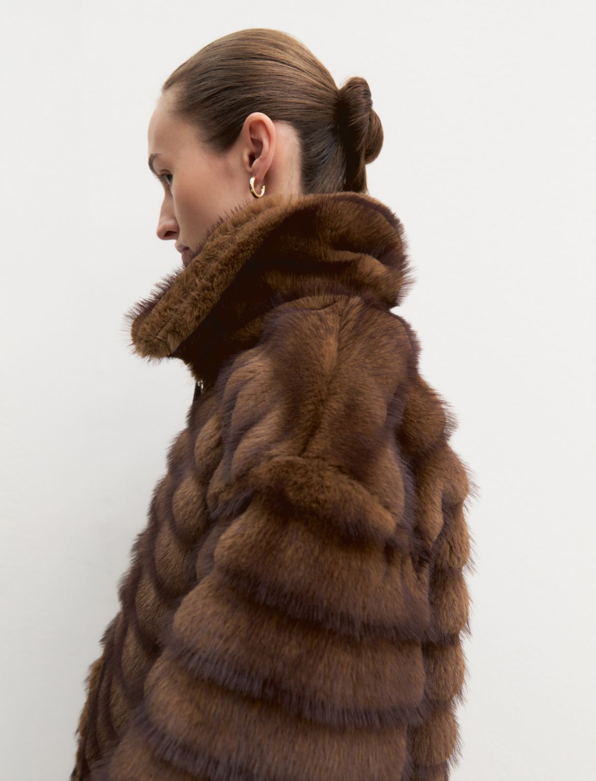 Boxy jacket - COGNAC - Emme - 7
