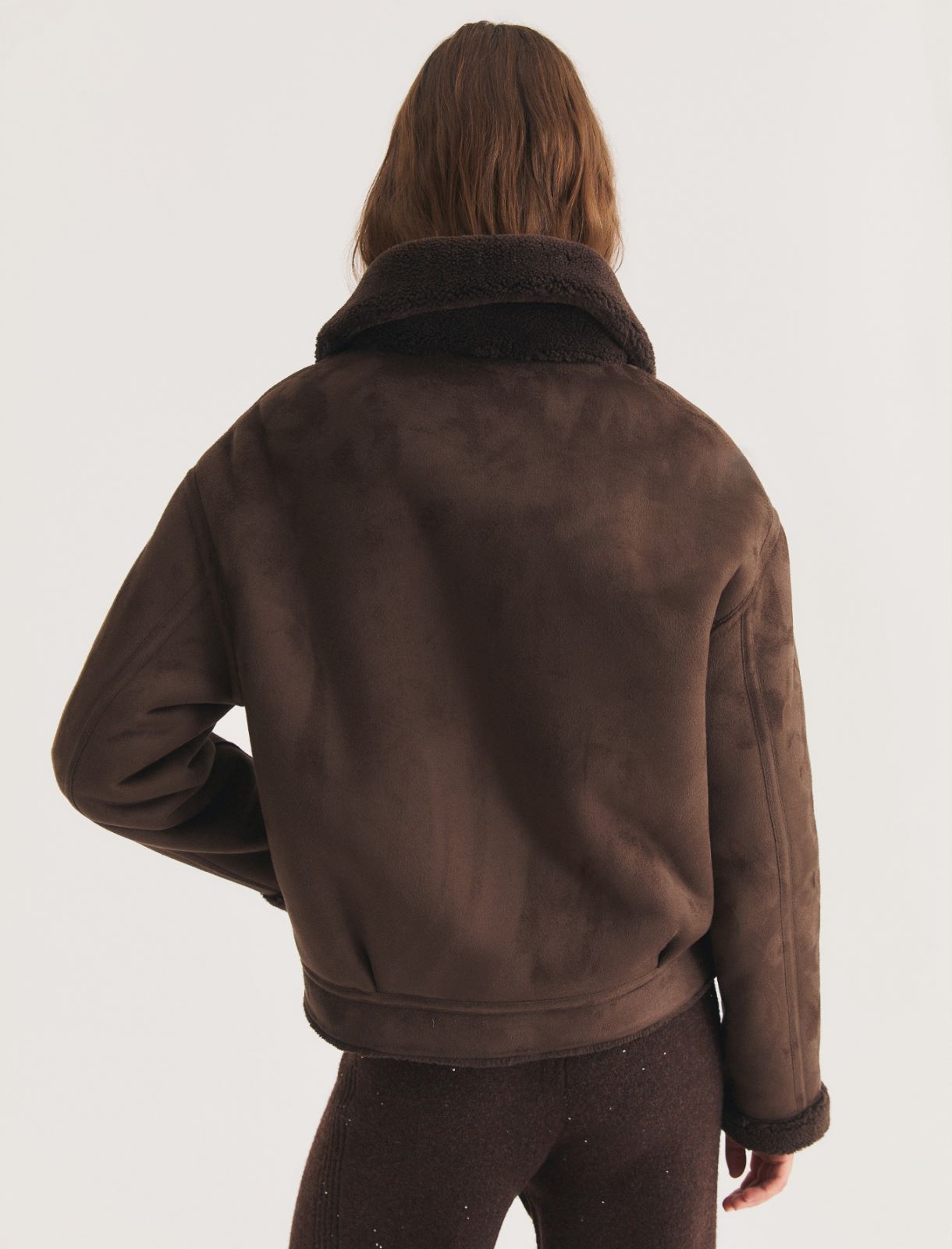 Reversible jacket - DARK BROWN - Emme - 2