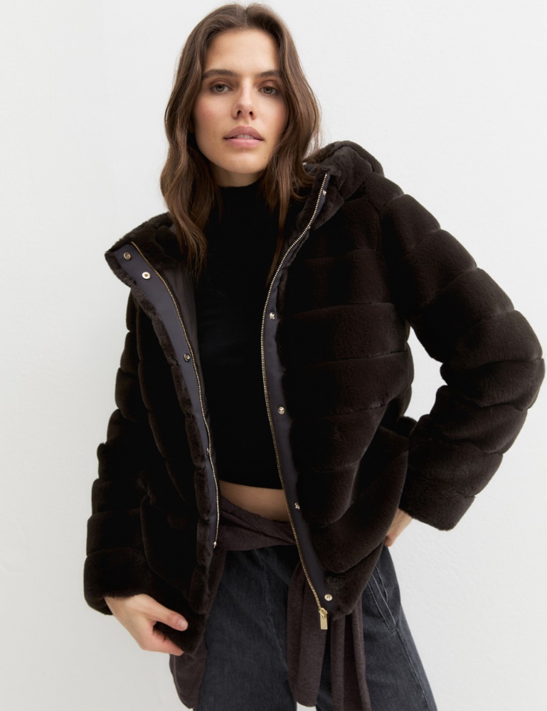 Hooded overcoat - Emme