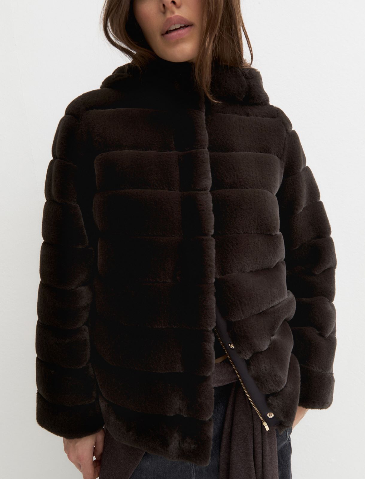 Hooded overcoat - BARREL - Emme - 5