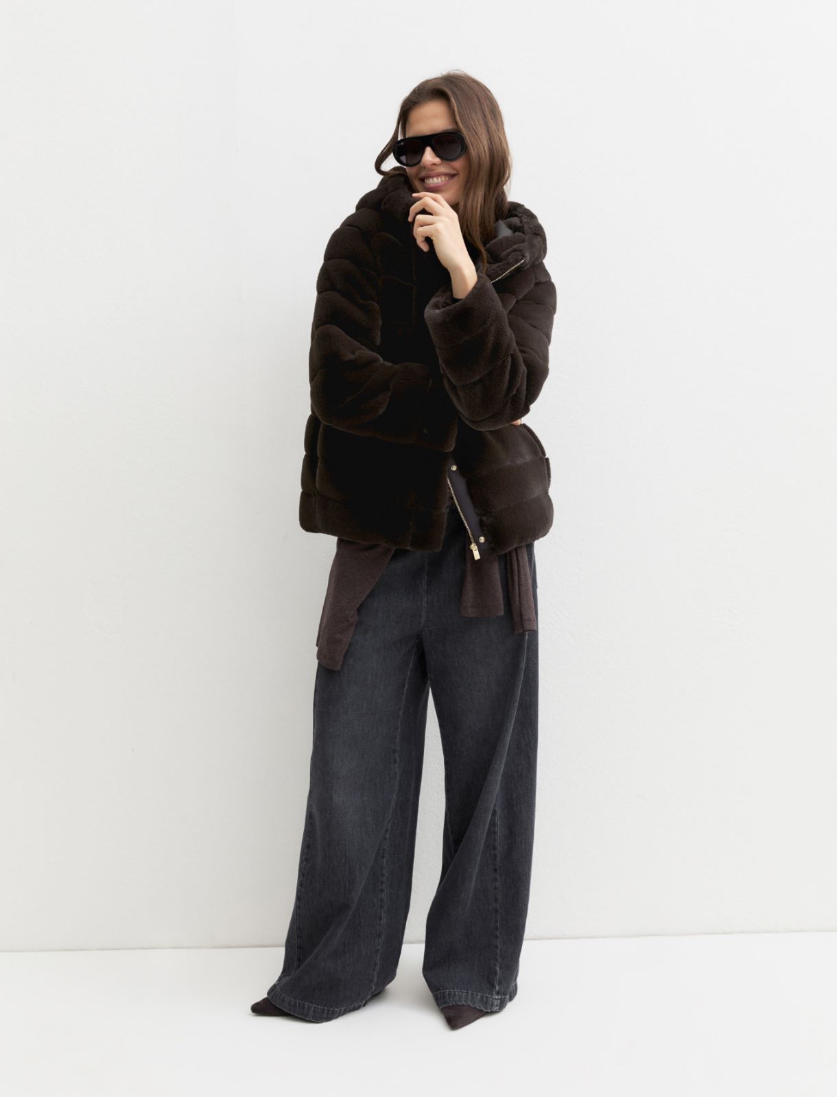 Hooded overcoat - BARREL - Emme