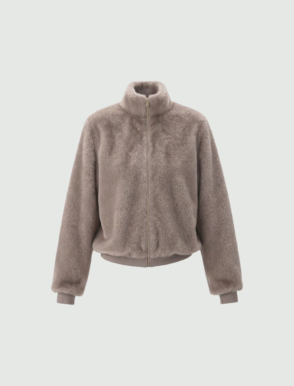 Furry bomber jacket - OFF-WHITE - Emme - 7