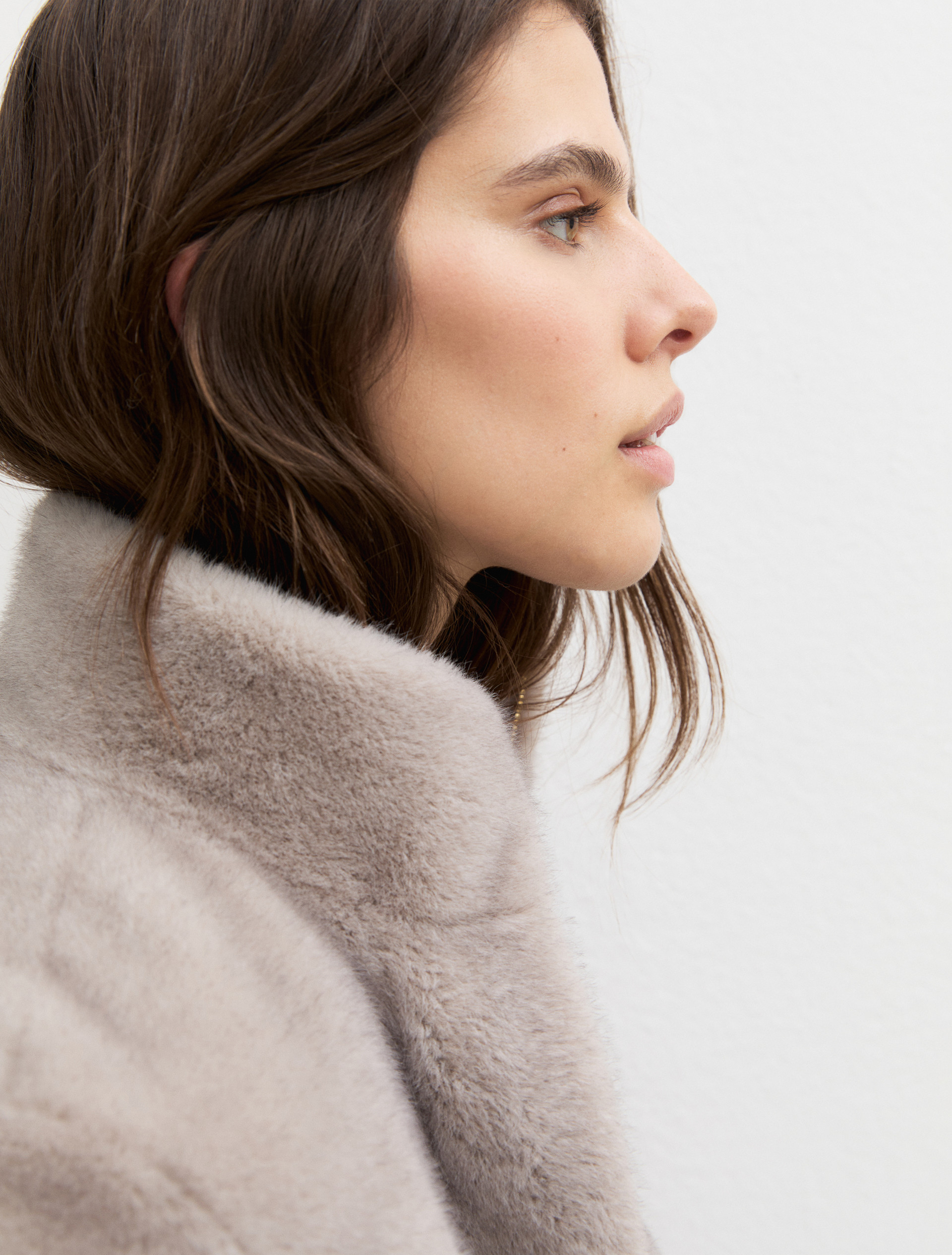 Furry bomber jacket - OFF-WHITE - Emme - 8