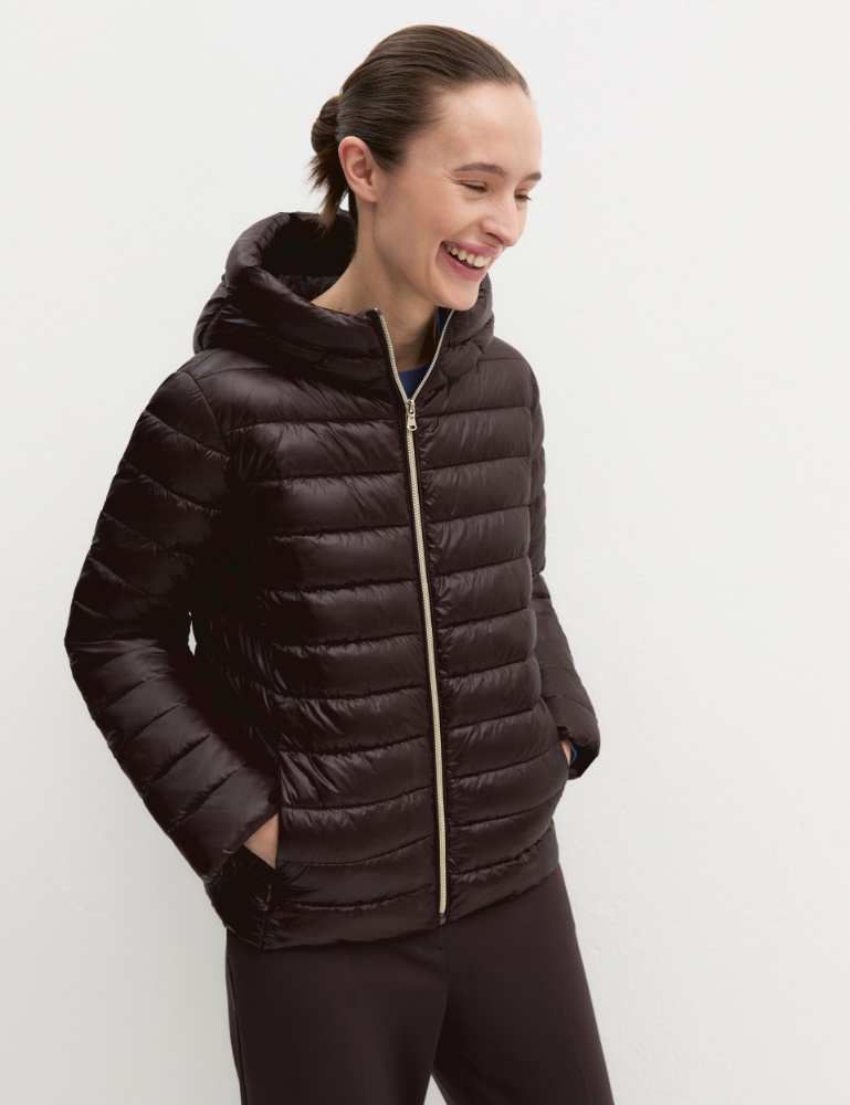 Water-repellent quilted down jacket - Emme