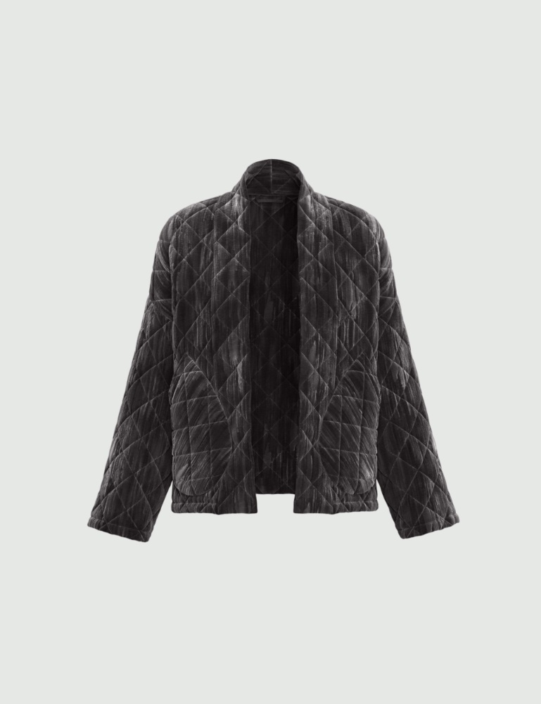 Chaqueta de terciopelo acolchado - Emme - 4