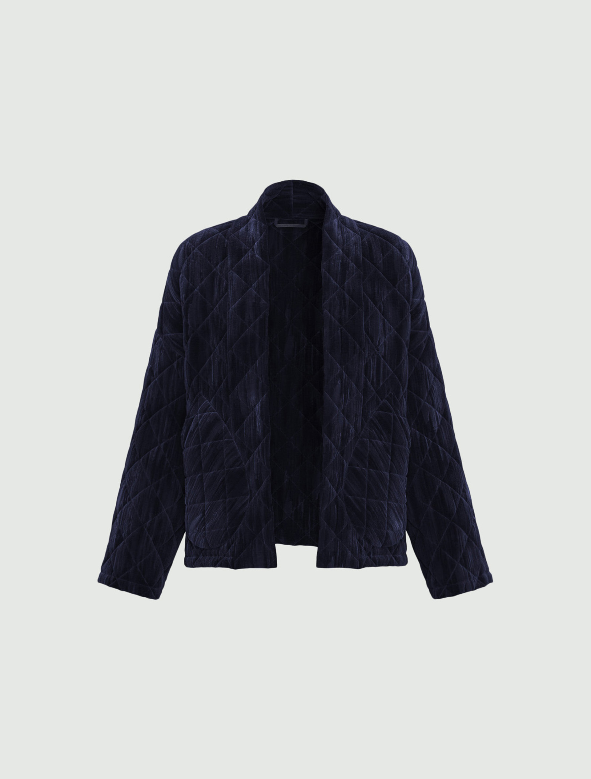 Quilted velvet jacket - OCEAN - Emme - 6