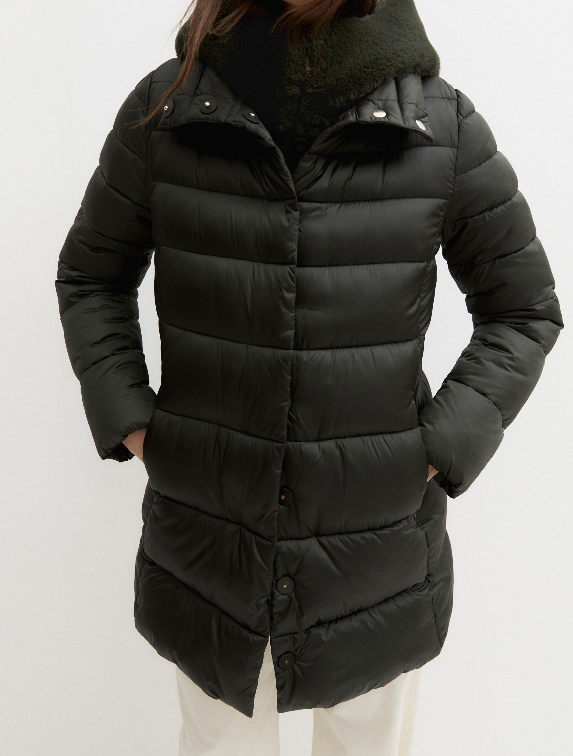 Longline water-repellent down jacket - UNDERWOOD - Emme - 7