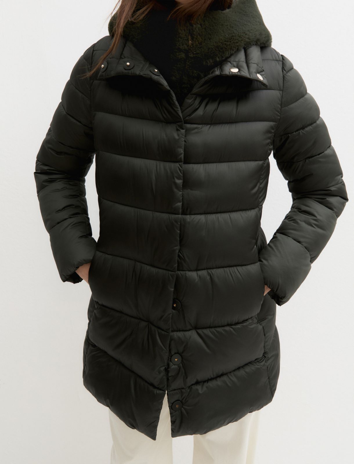 Longline water-repellent down jacket - UNDERWOOD - Emme - 7