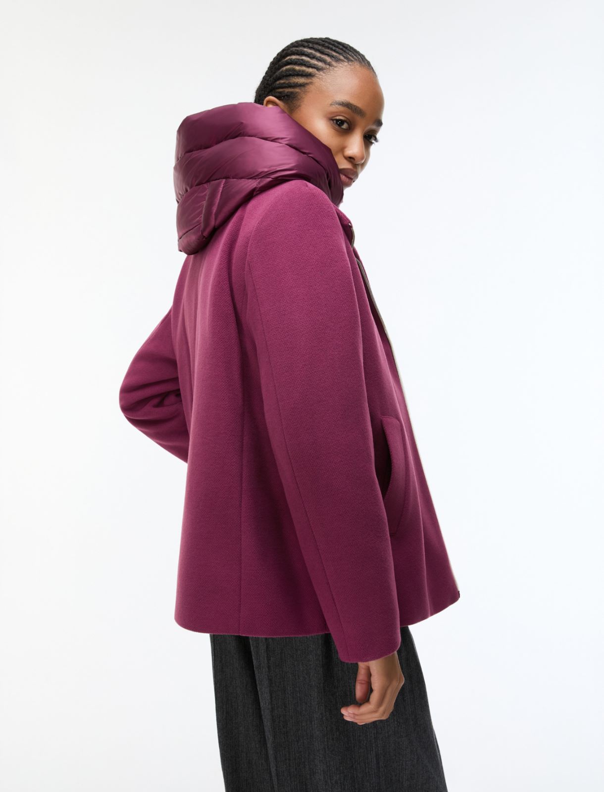Jacket with a detachable hood - MUST - Emme - 2