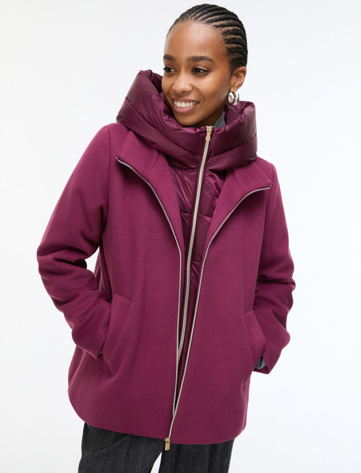 Jacket with a detachable hood - MUST - Emme - 3