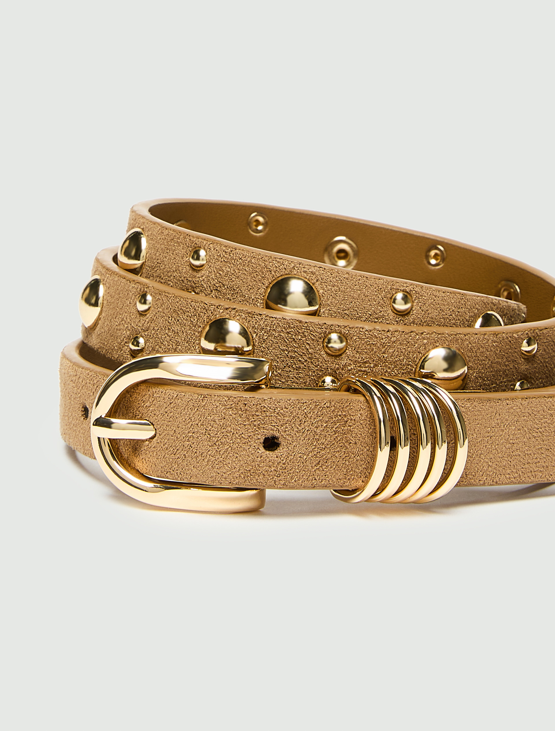 Cintura con borchie - CAMMELLO - Emme - 4