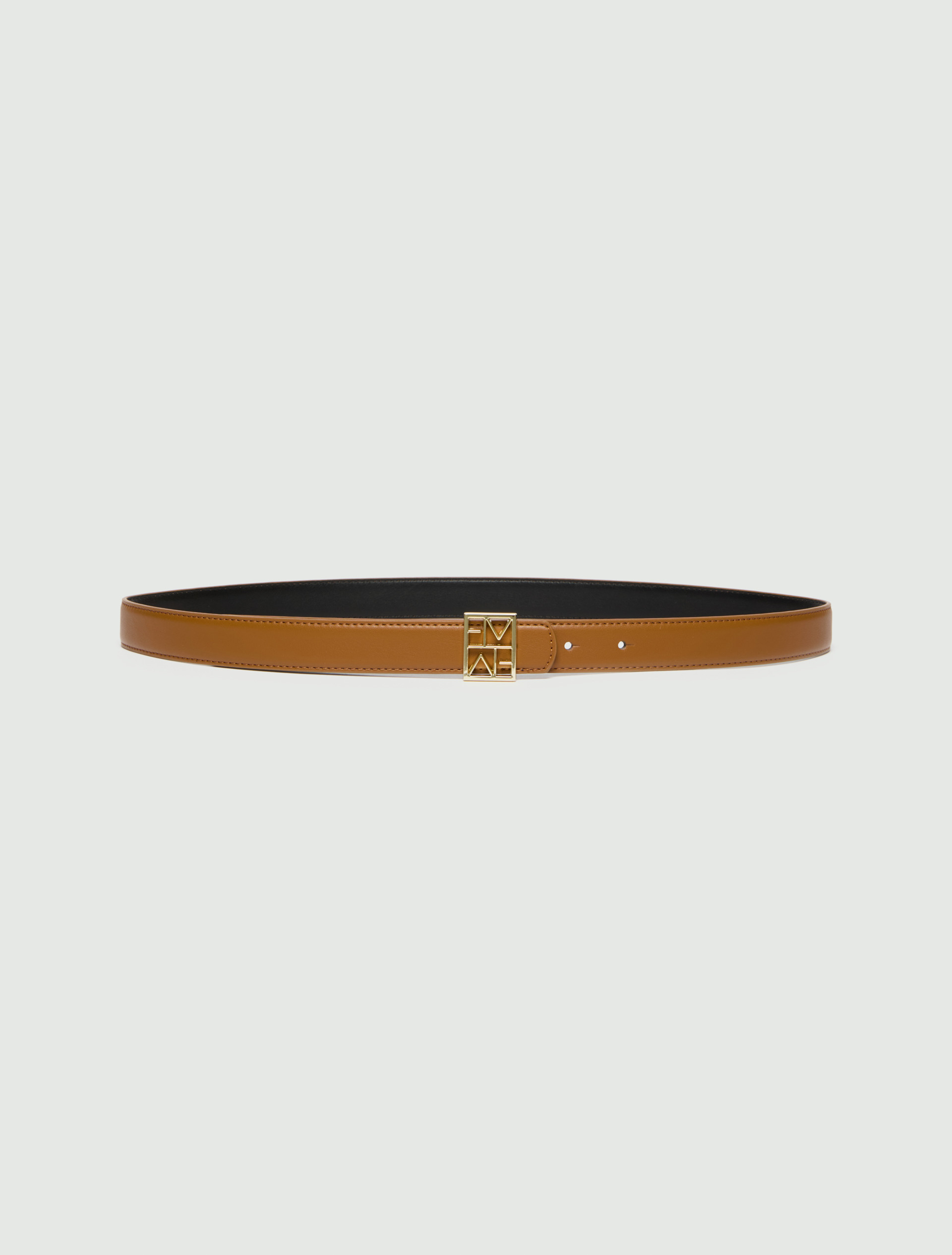 Cintura reversibile con logo - CUOIO - Emme - 2