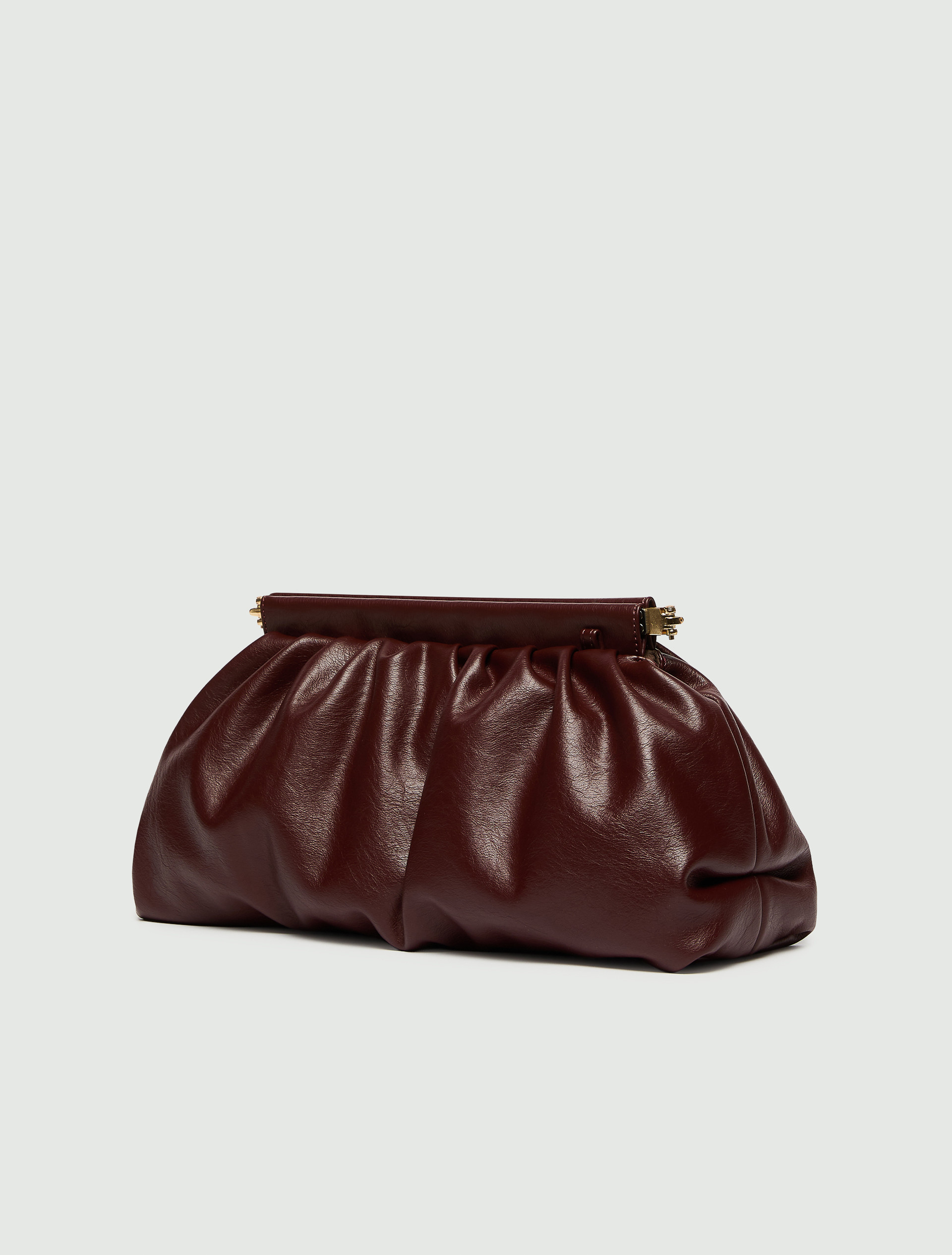 Soft clutch bag - TOBACCO - Emme - 5