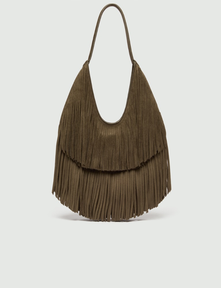 Borsa a spalla con frange - Emme - 2