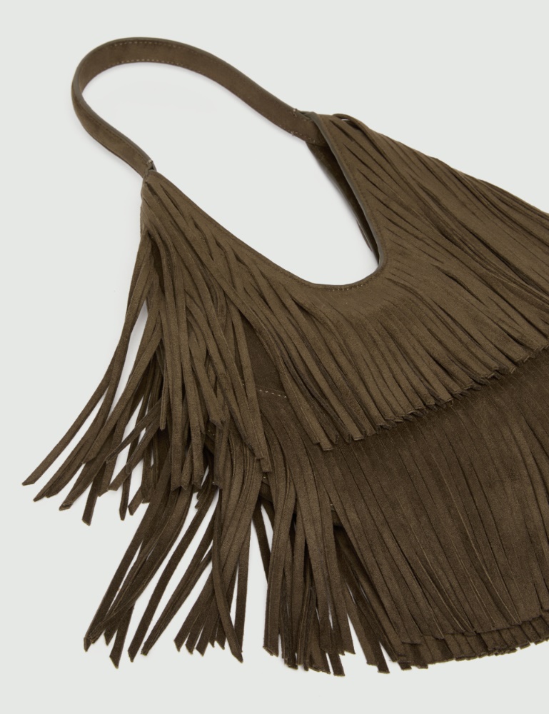 Borsa a spalla con frange - Emme - 3