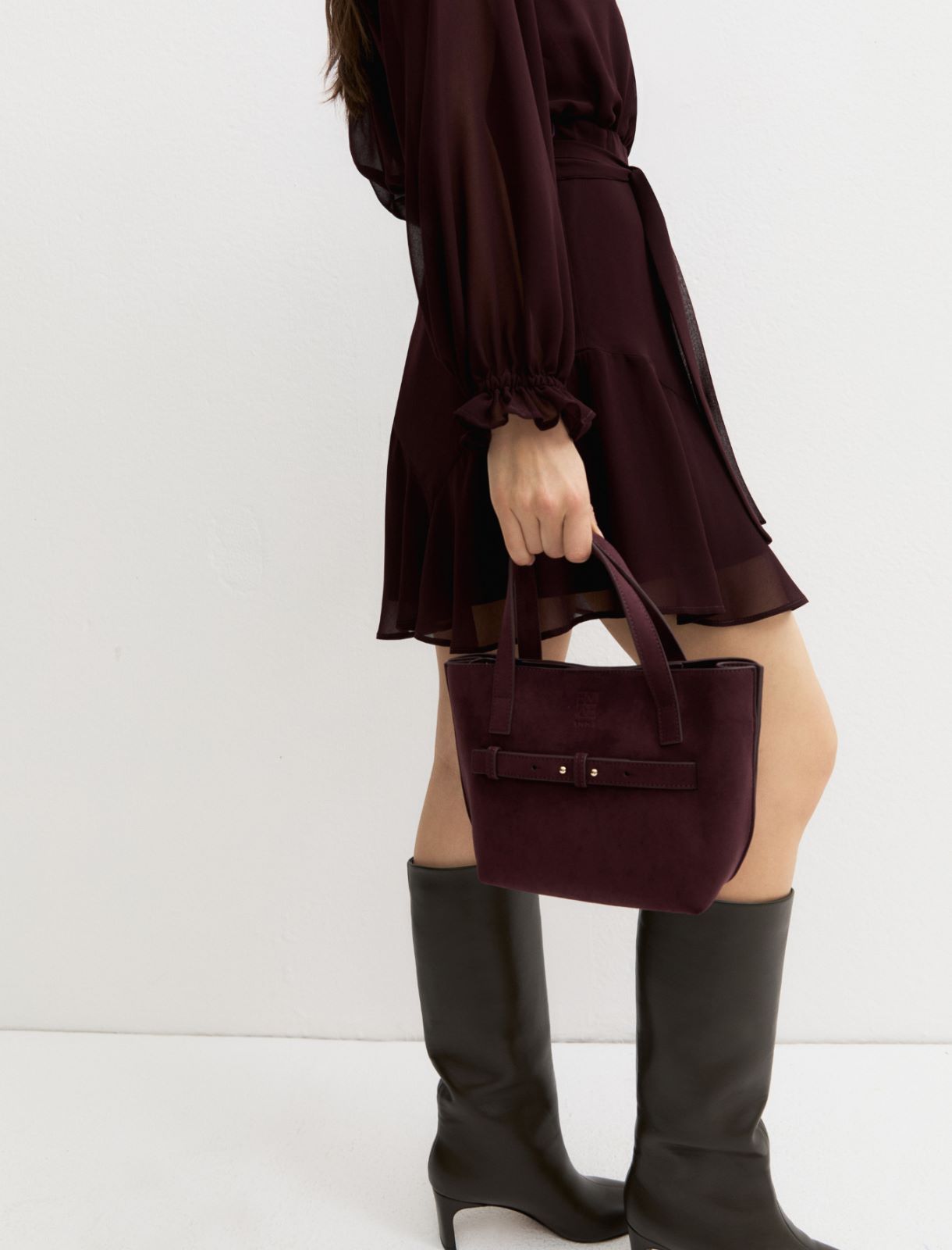Small tote bag - BORDEAUX - Emme