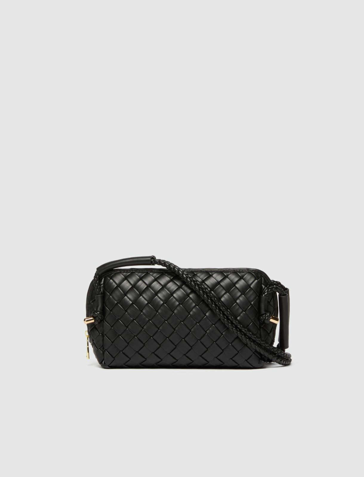 Borsa a tracolla intrecciata - NERO - Emme - 2