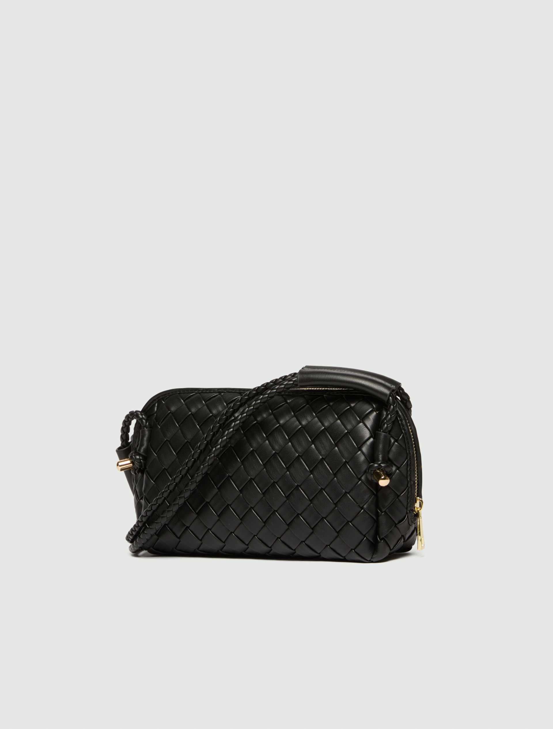Borsa a tracolla intrecciata - NERO - Emme - 5
