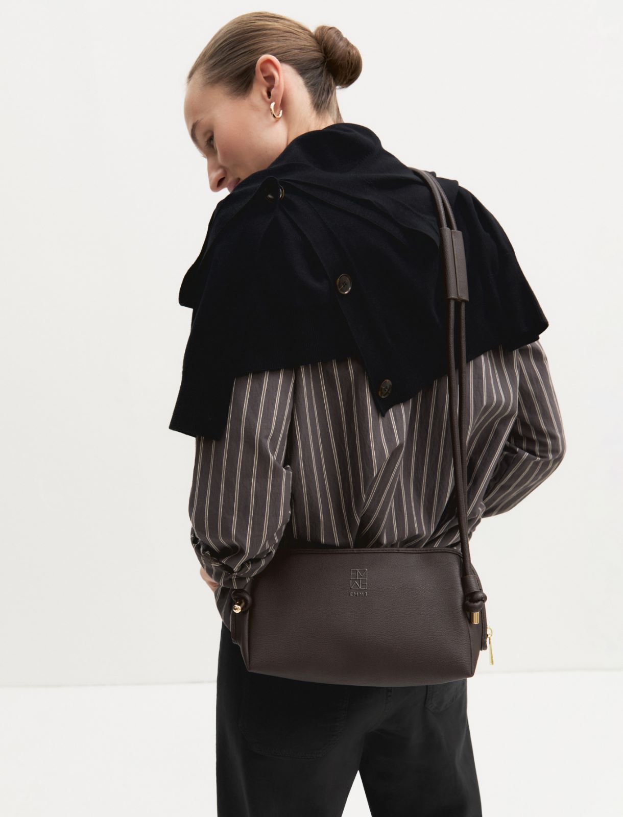 Borsa a tracolla - TESTA MORO - Emme