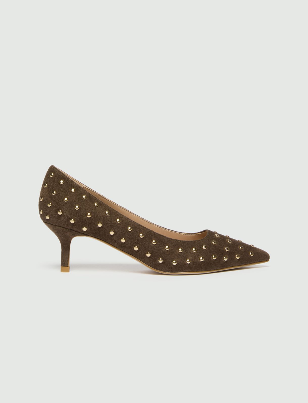 Décolleté con borchie - KAKI - Emme - 2