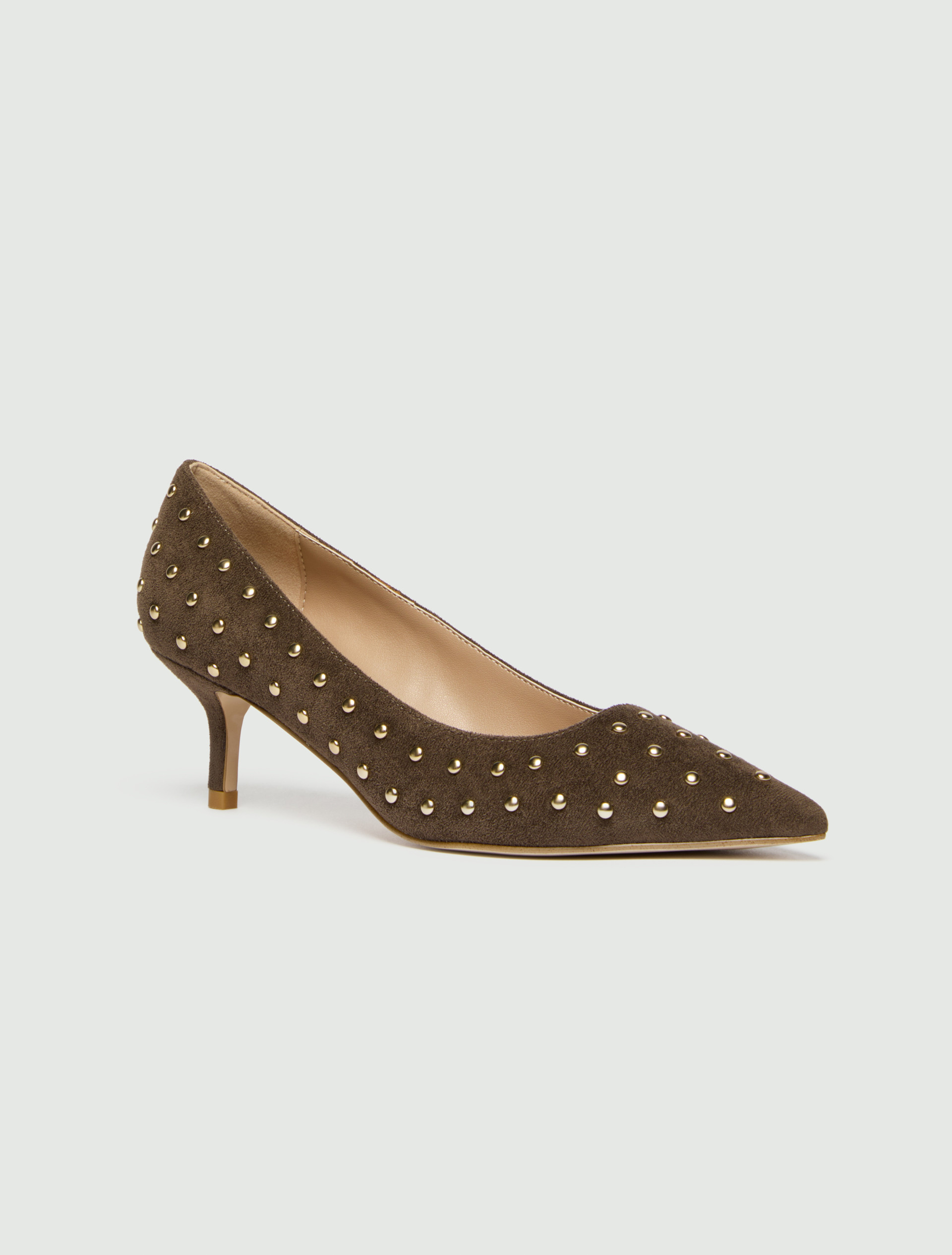 Décolleté con borchie - KAKI - Emme - 3