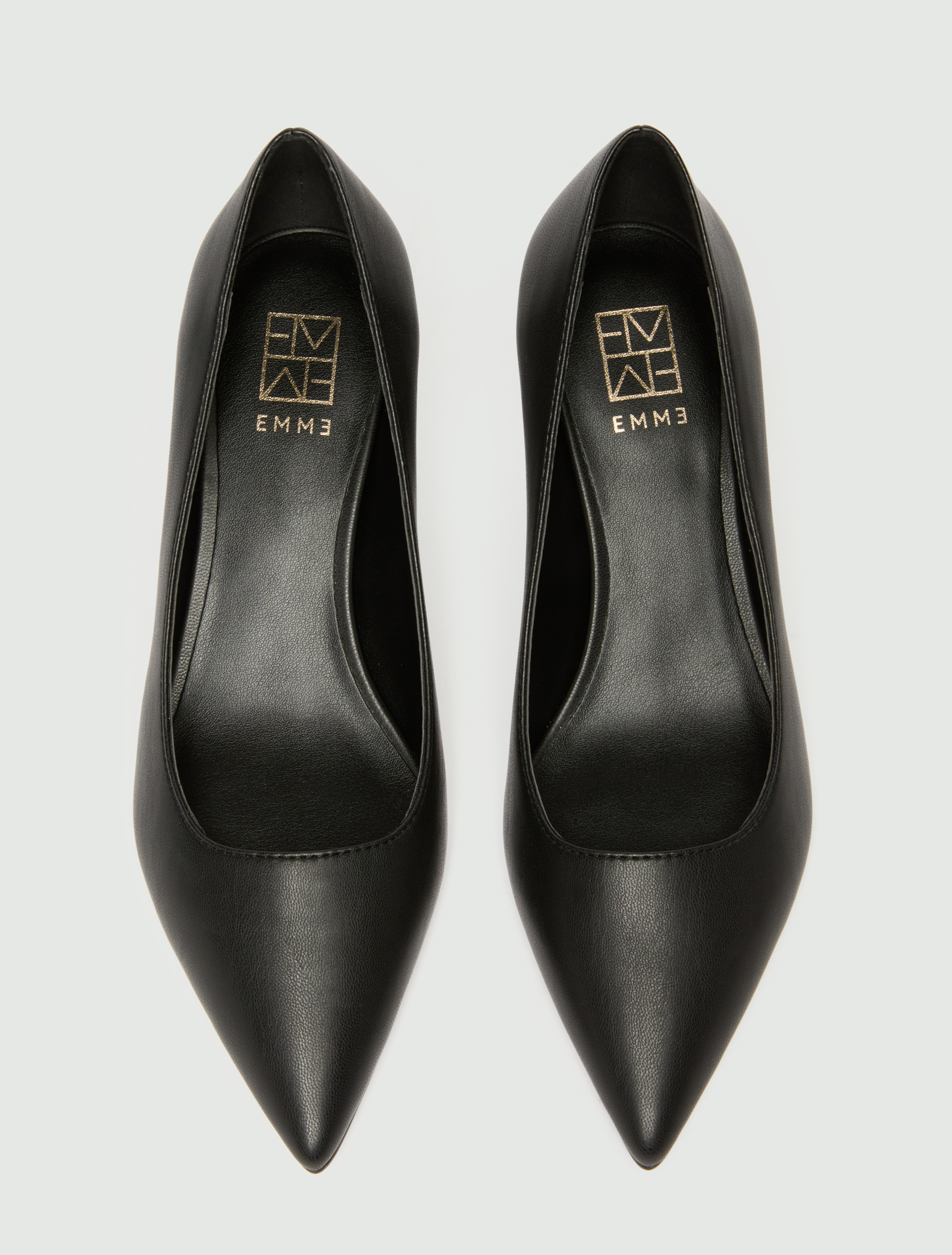 Zapato salón de línea estilizada - NEGRO - Emme - 5