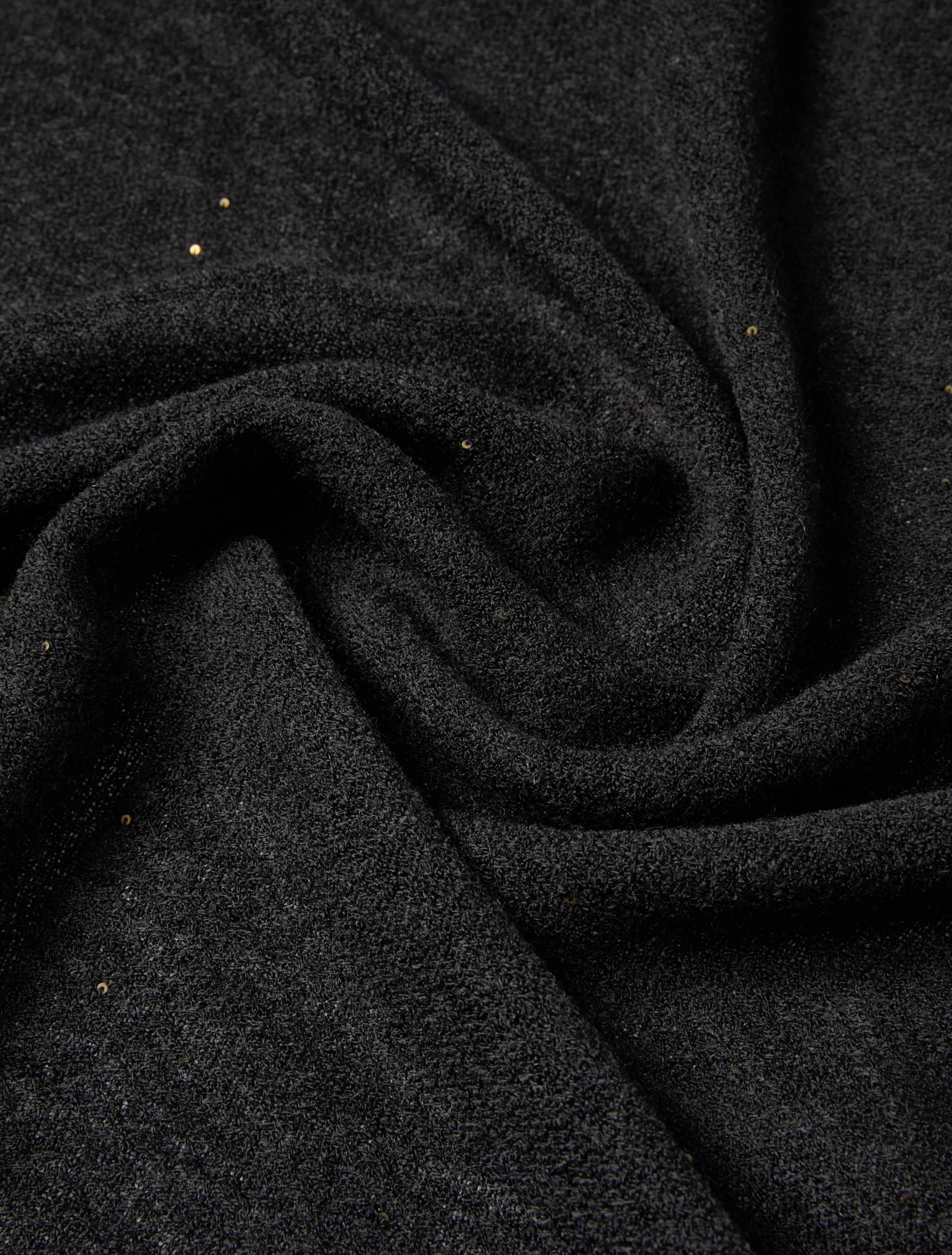 Stola con paillette - NERO - Emme - 4