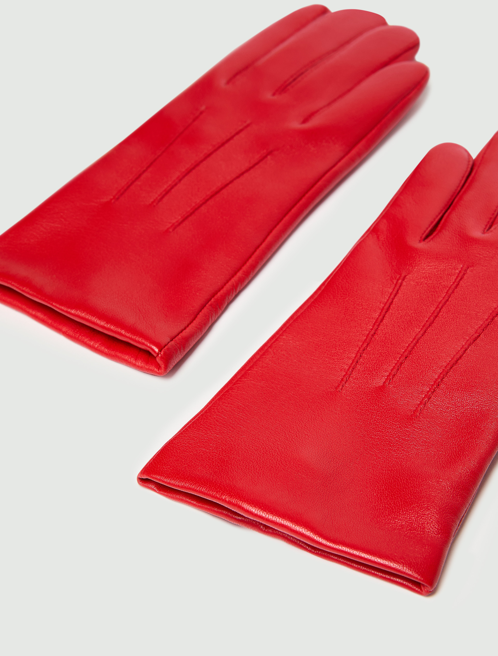 Nappa leather gloves - RED - Emme - 3