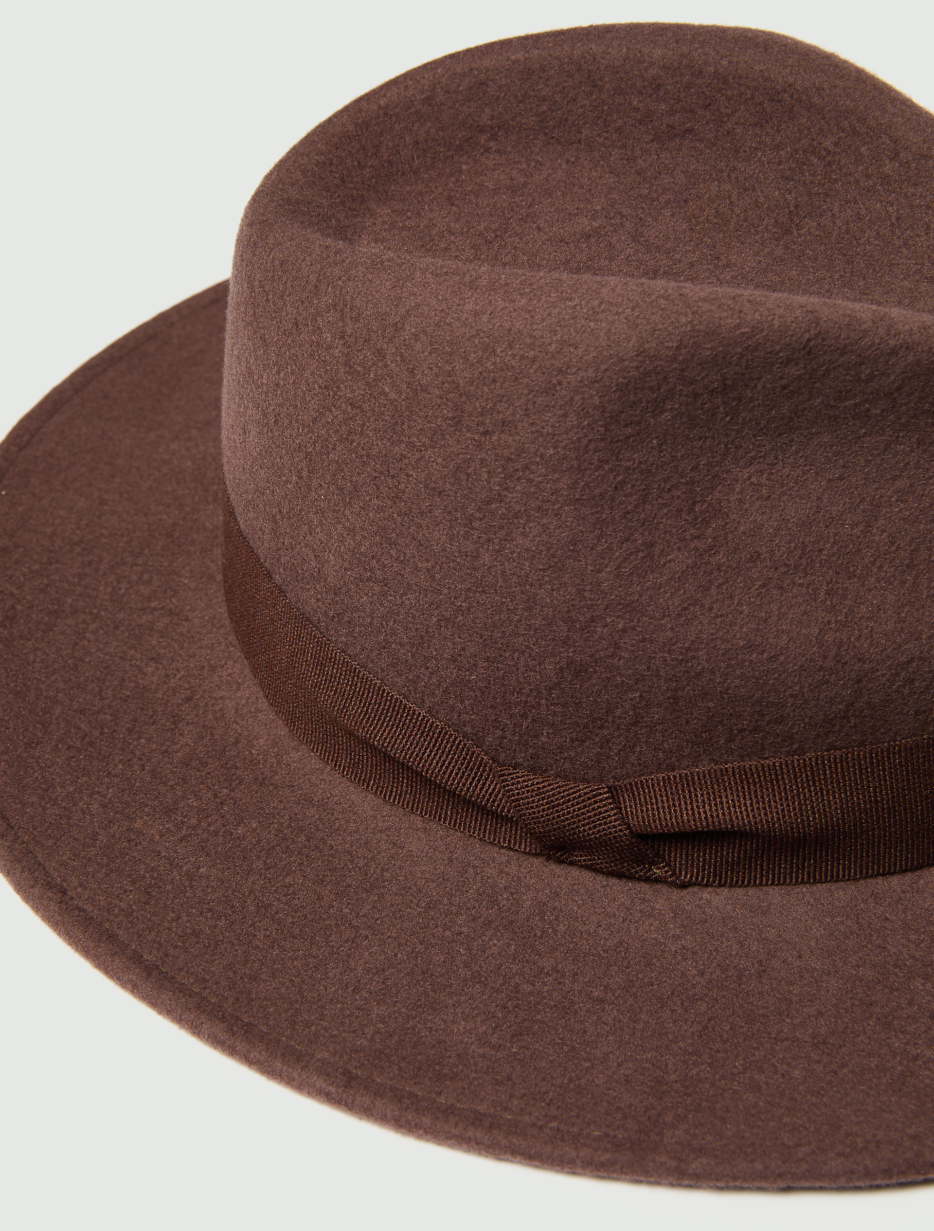 Wool felt hat - TOBACCO - Emme - 3