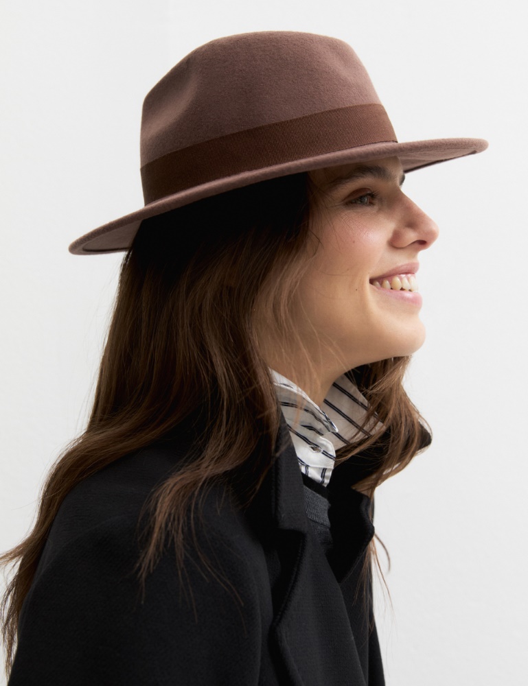 Wool felt hat - Emme